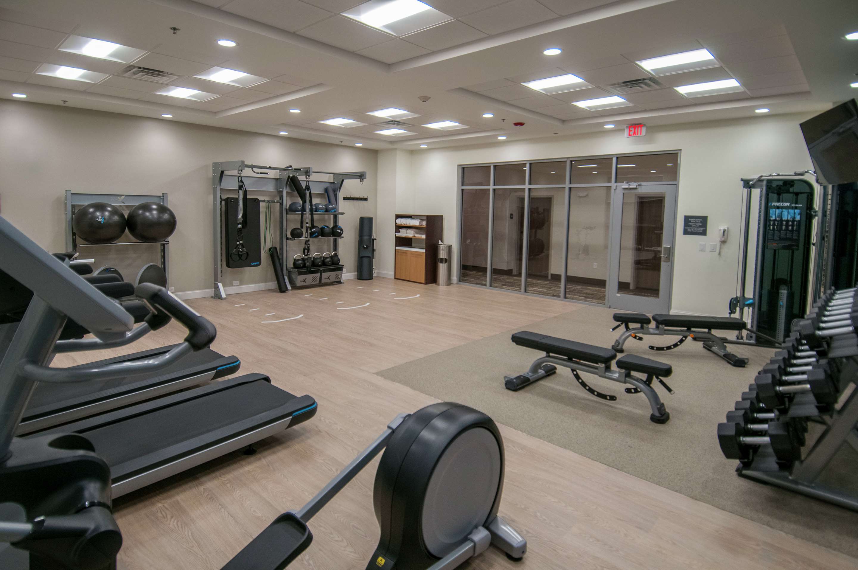 Health club fitness center gym | Hilton Garden Inn Jackson/Clinton