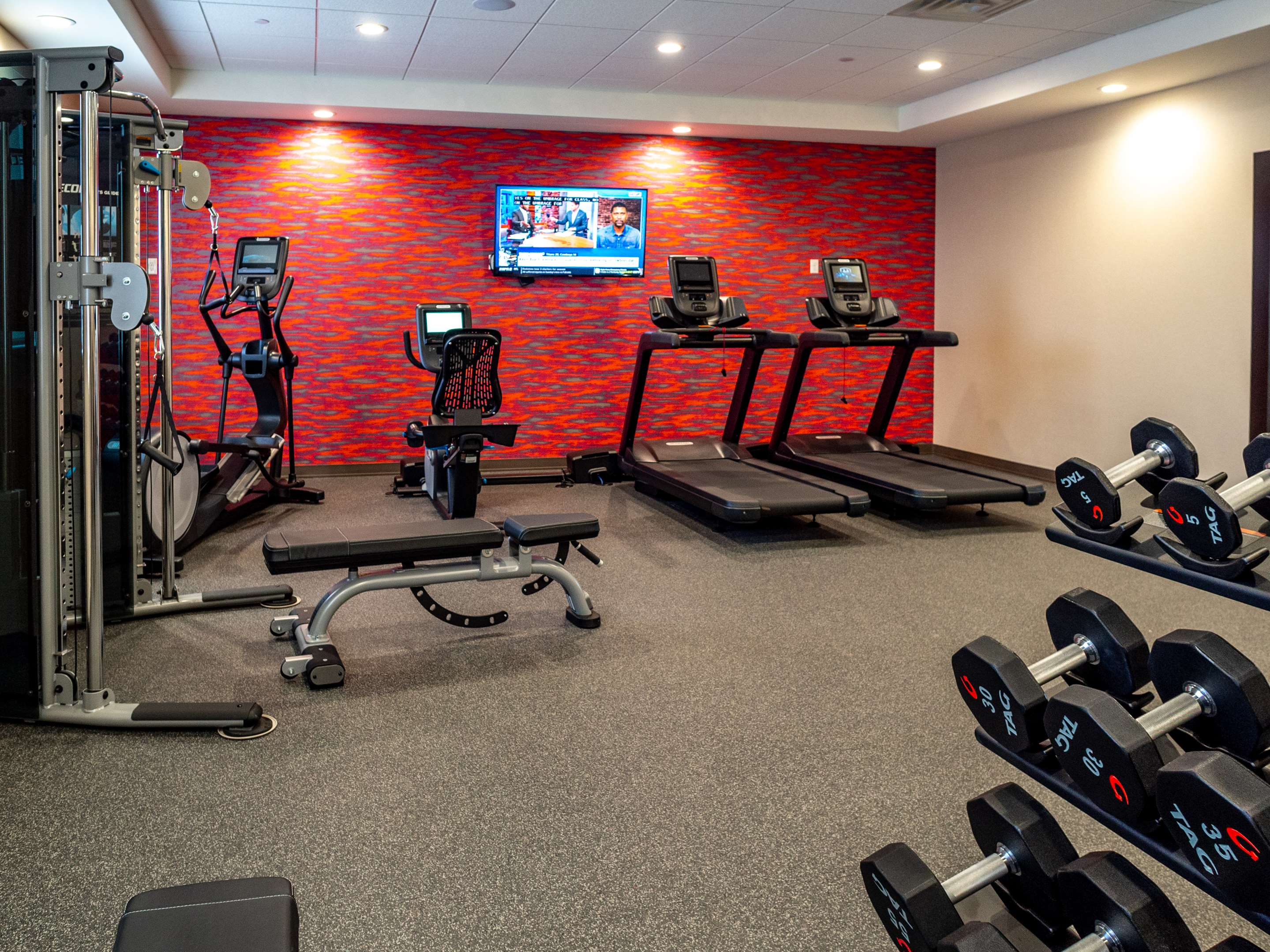 Health club fitness center gym