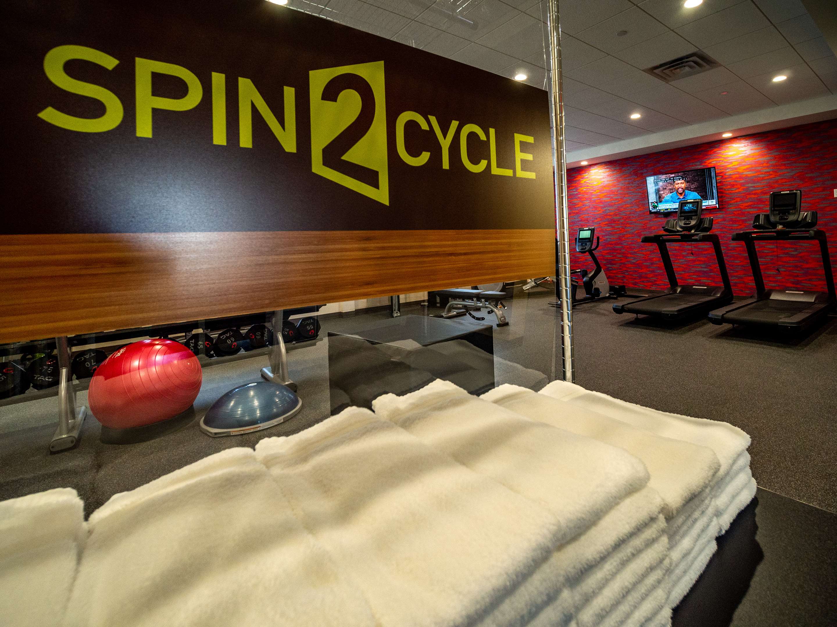 Health club fitness center gym