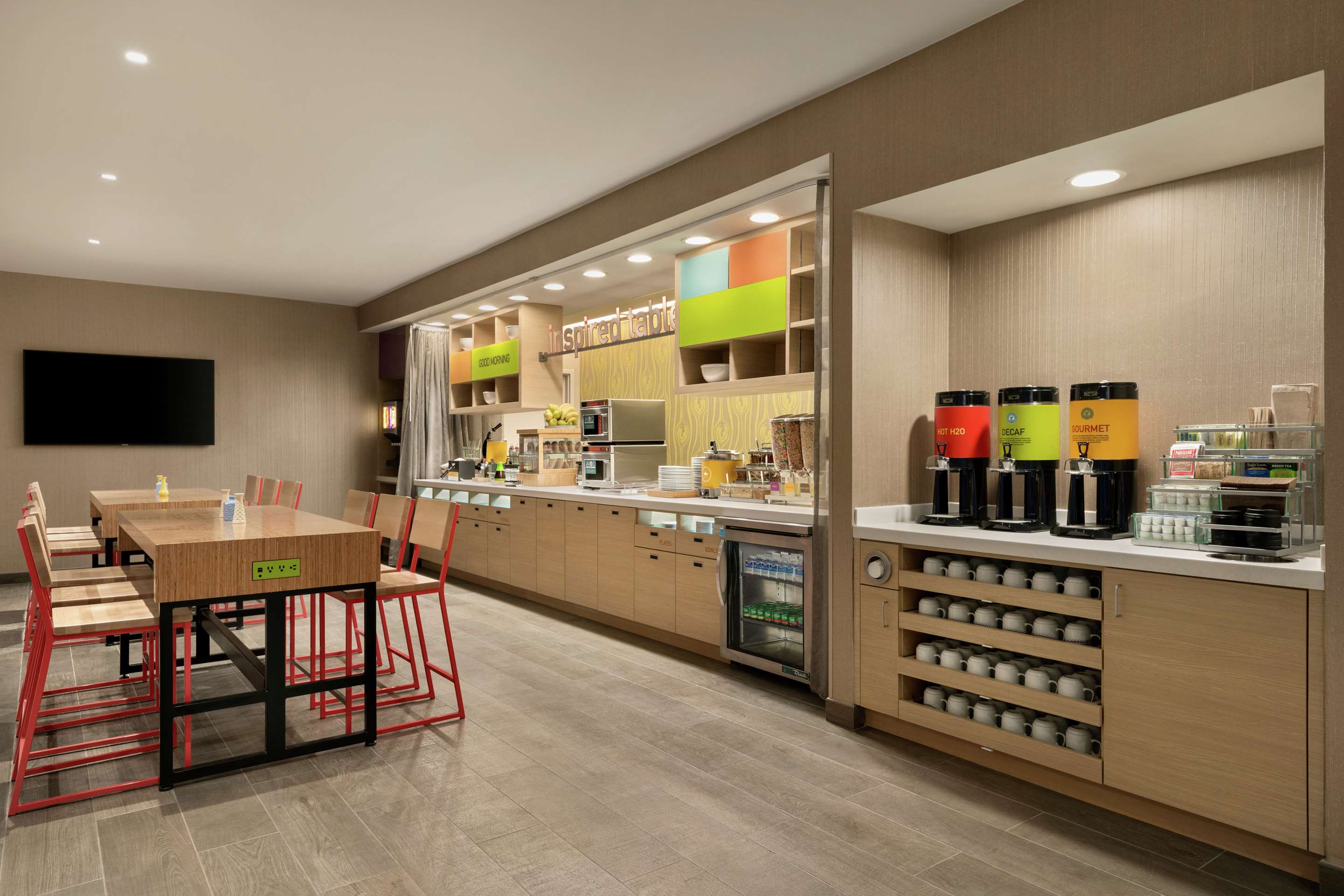 Breakfast Area | Home2 Suites by Hilton San Antonio North-Stone Oak, TX