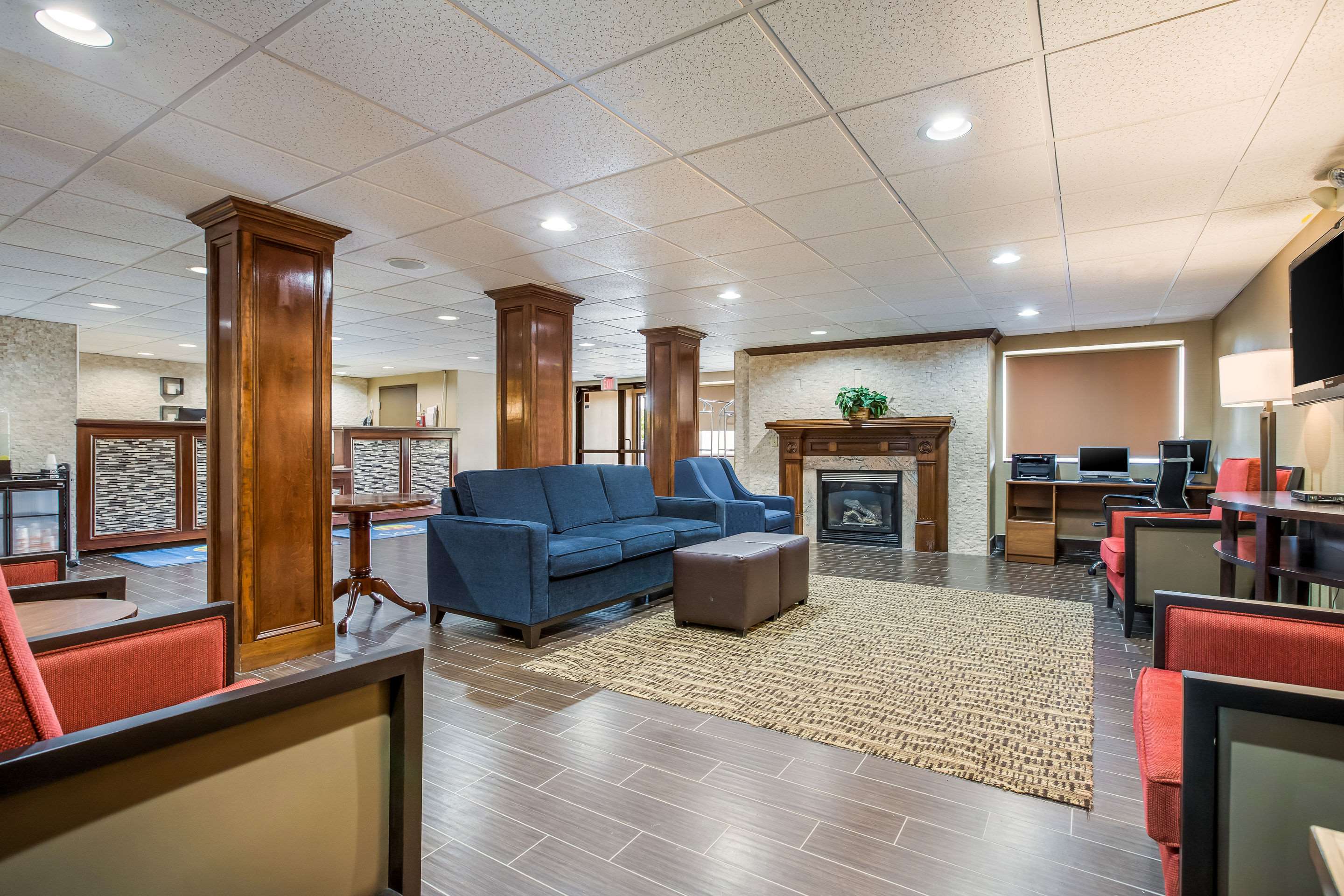 Hotel lobby