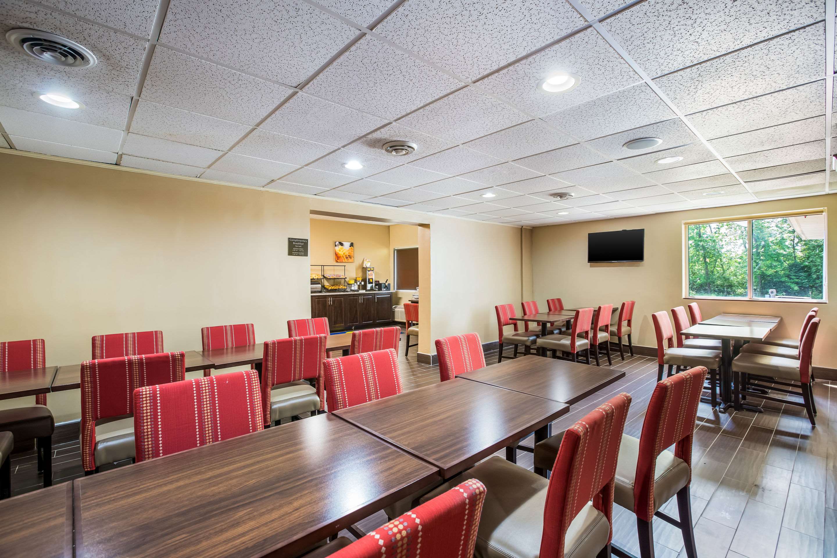 Breakfast area