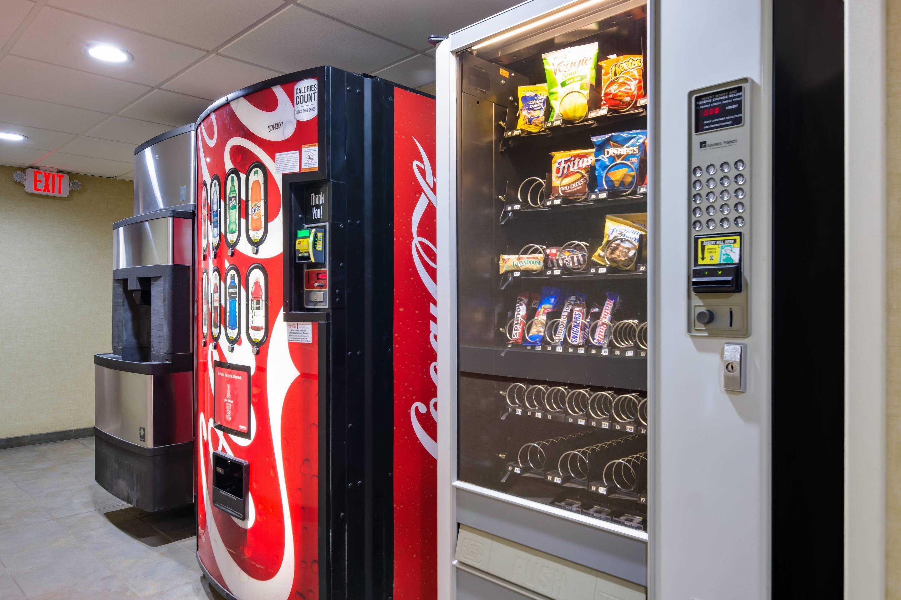 Hotel vending area