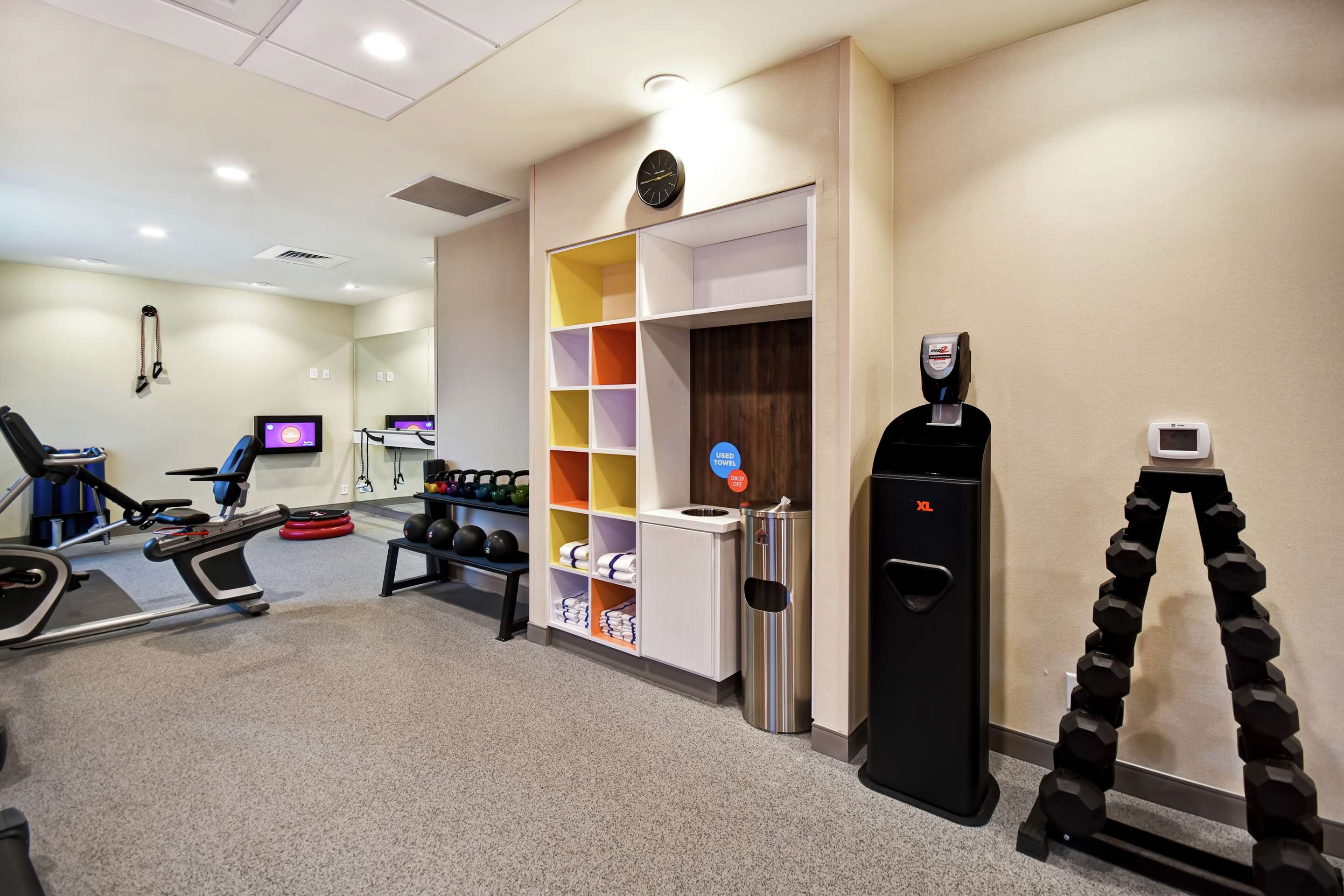 Health club fitness center gym