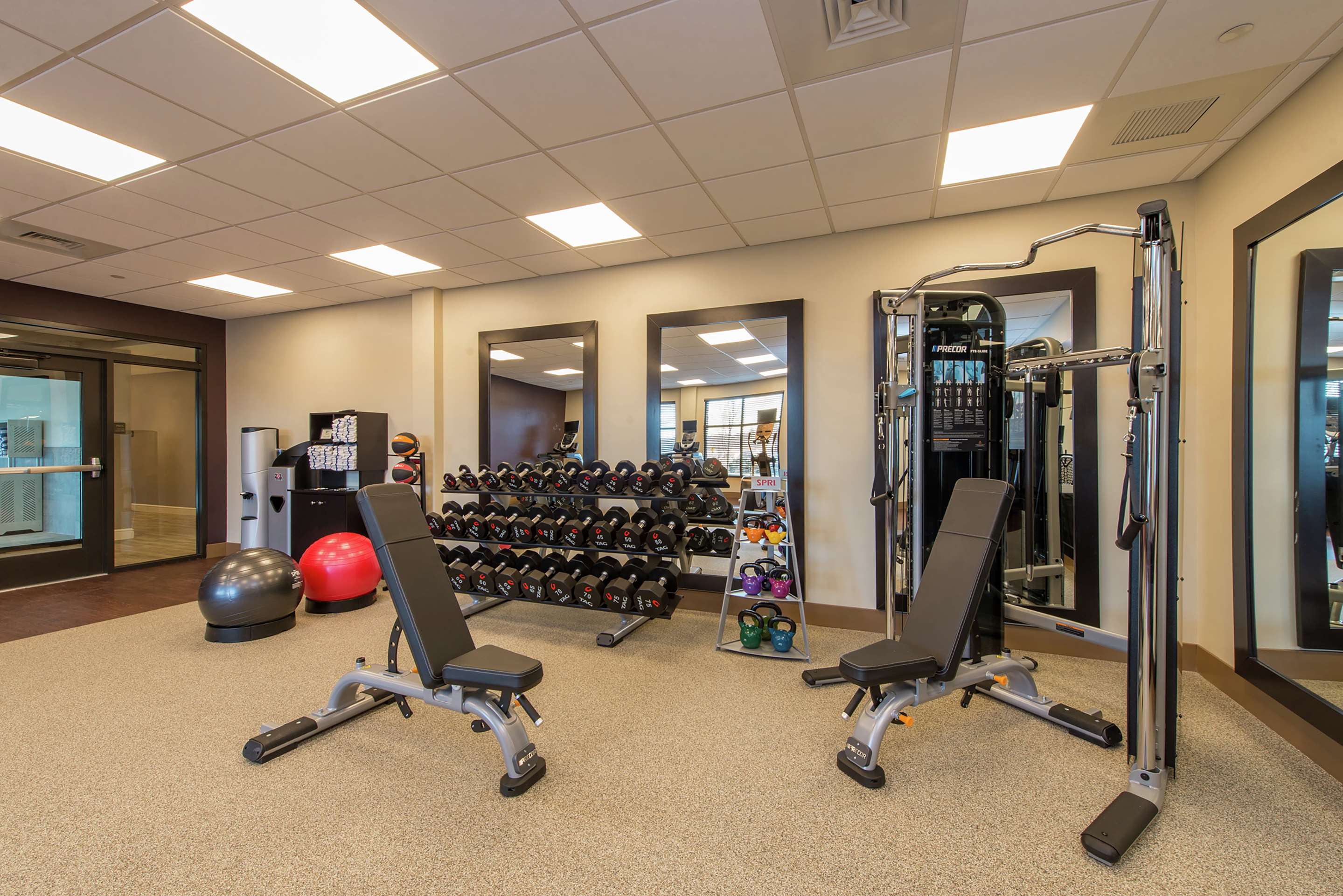 Health club fitness center gym | Homewood Suites by Hilton Marlborough