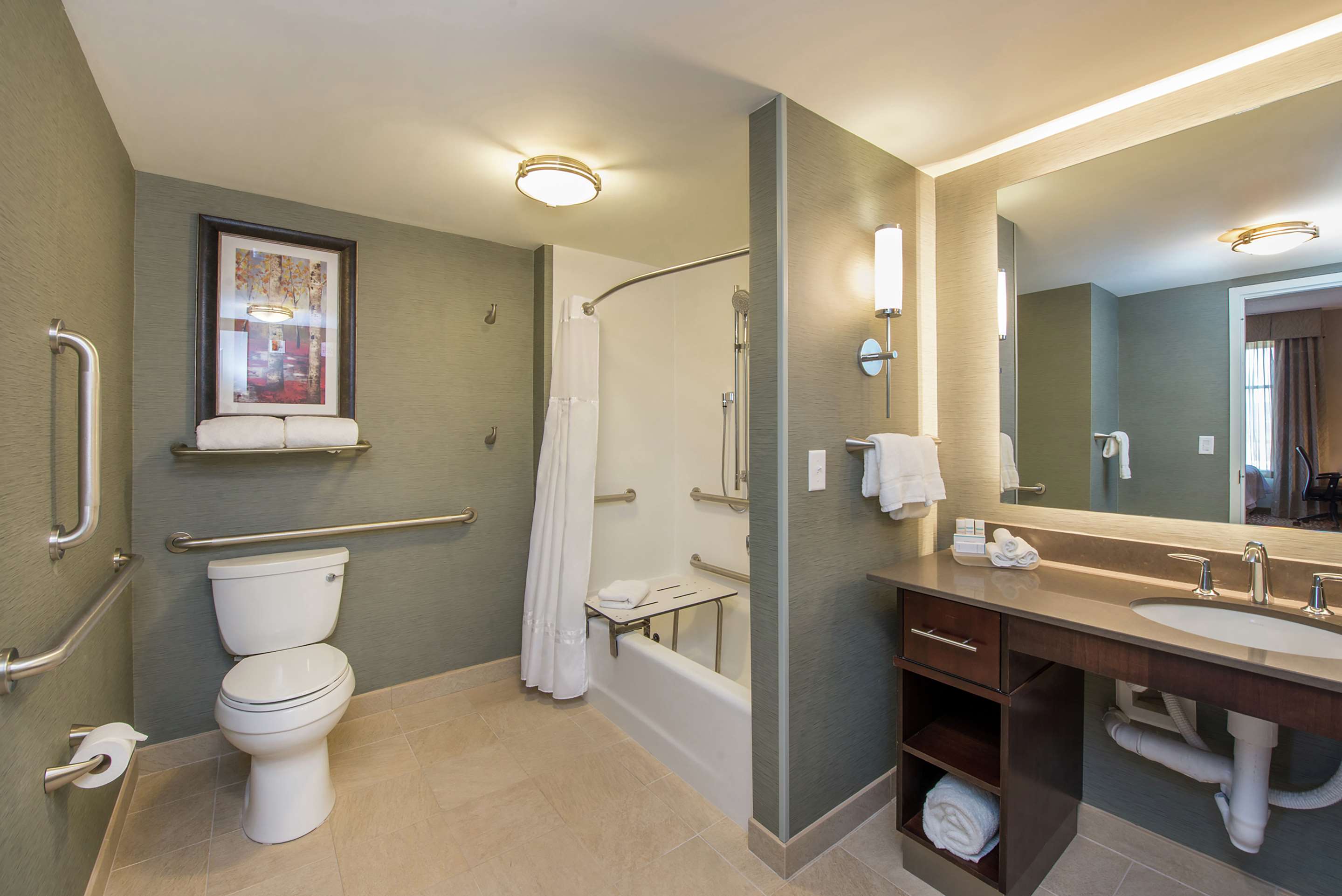 Guest room bath