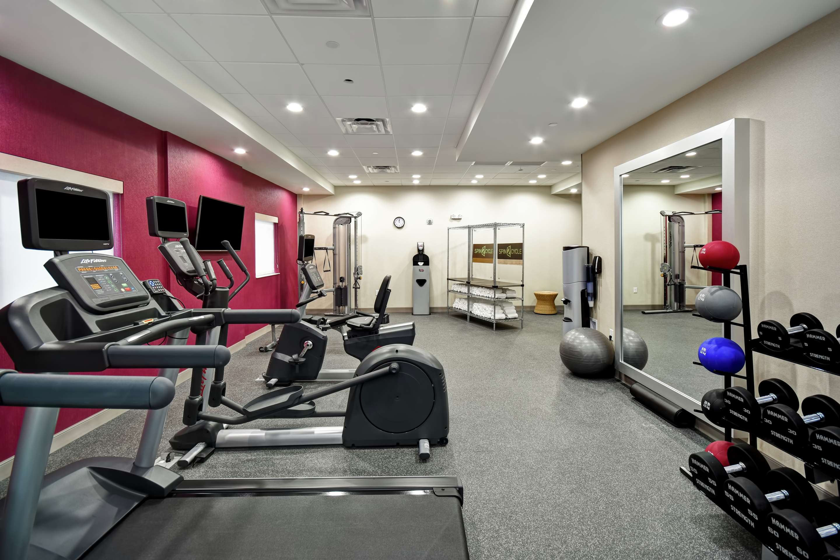 Health club fitness center gym | Home2 Suites by Hilton Frankfort