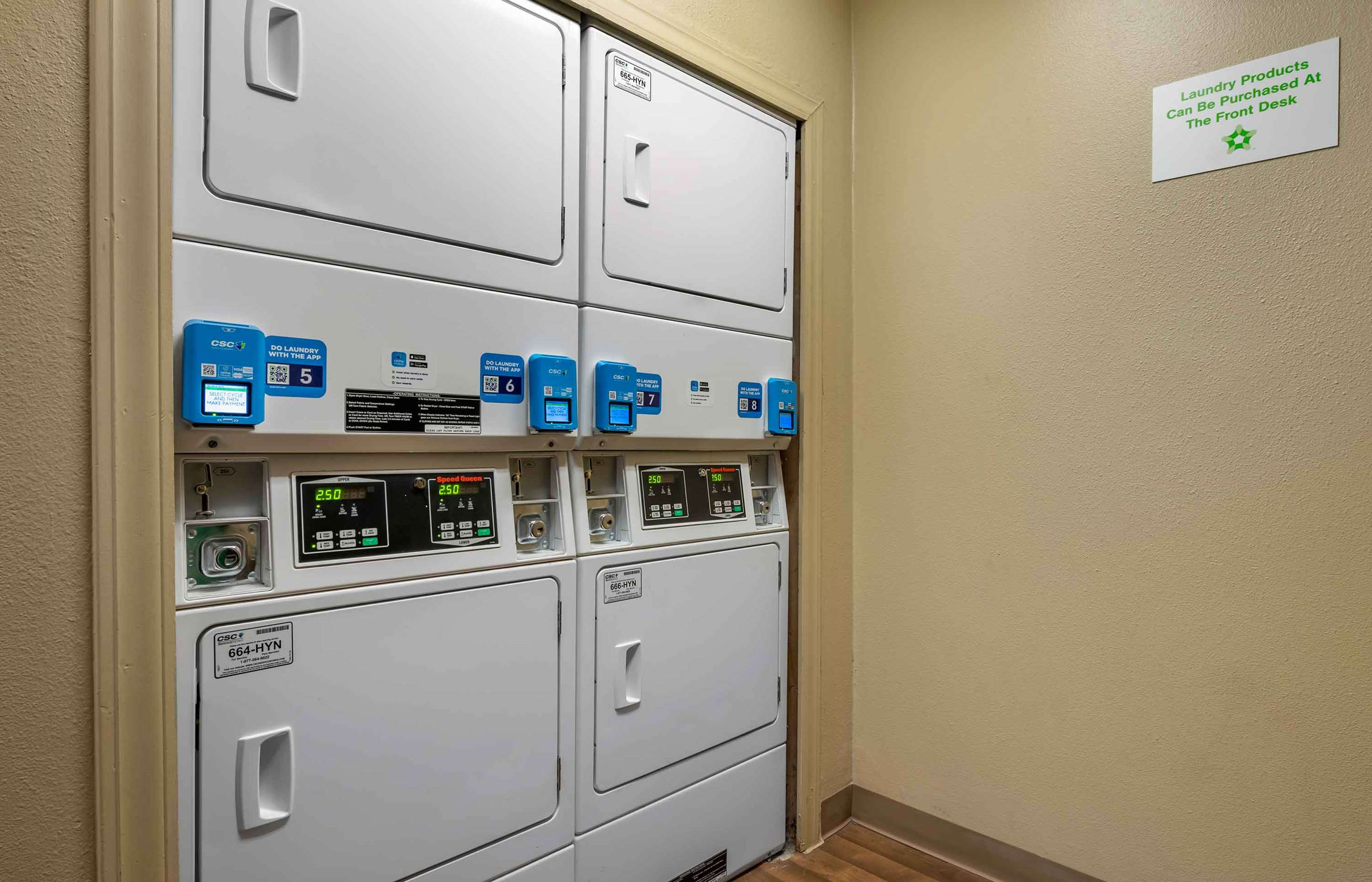 On-Premise Guest Laundry | Extended Stay America Select Suites Indianapolis N Carmel