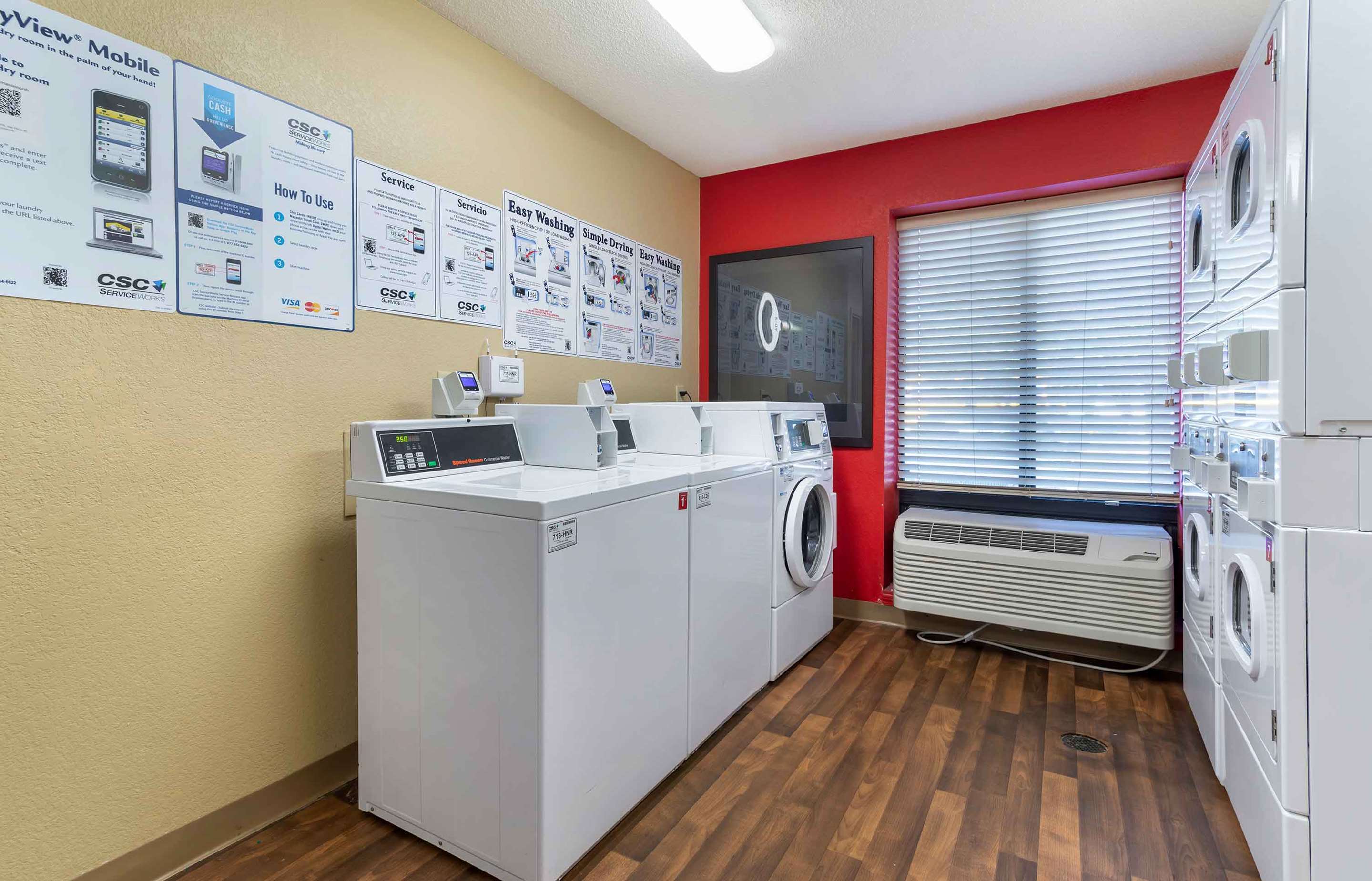 On-Premise Guest Laundry | Extended Stay America Suites Macon North