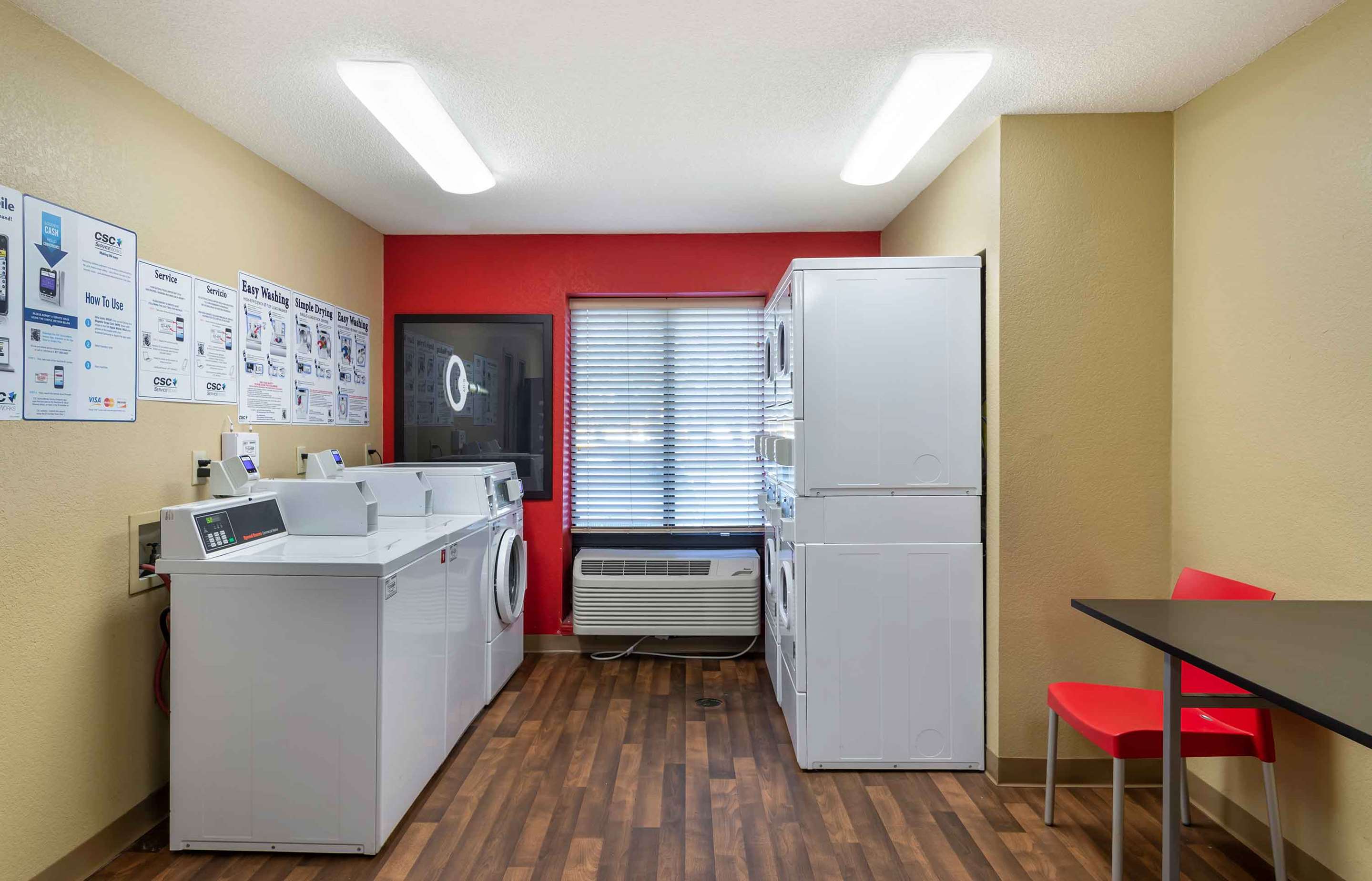 On-Premise Guest Laundry | Extended Stay America Suites Macon North
