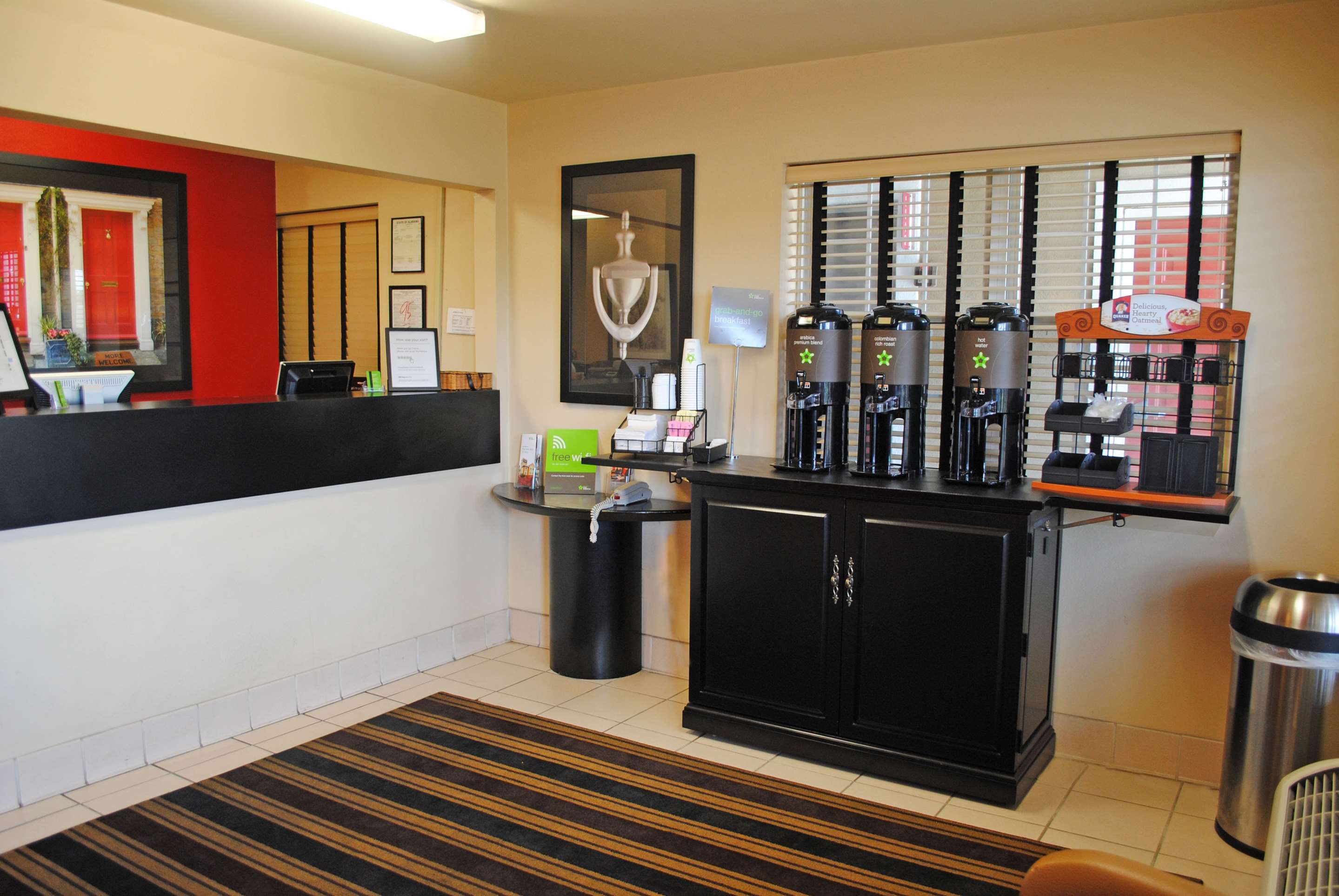 Lobby and Guest Check-in | Extended Stay America Suites - Montgomery - Eastern Blvd