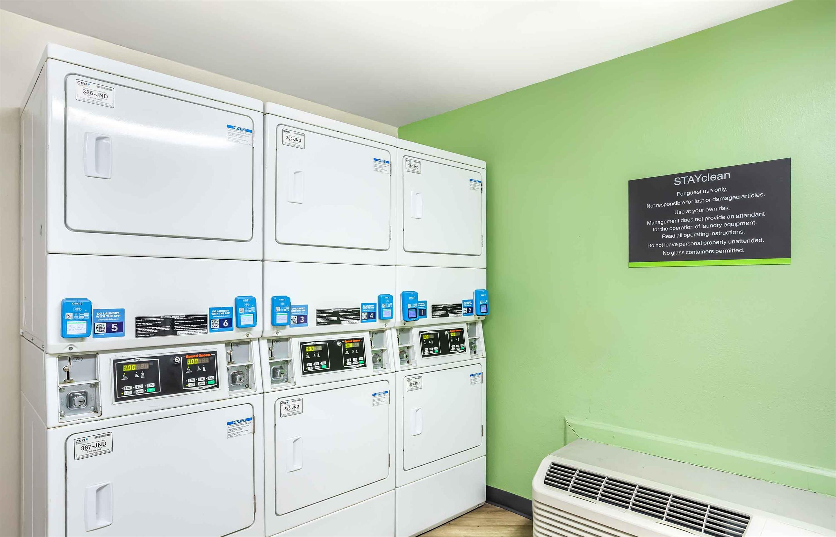 On-Premise Guest Laundry