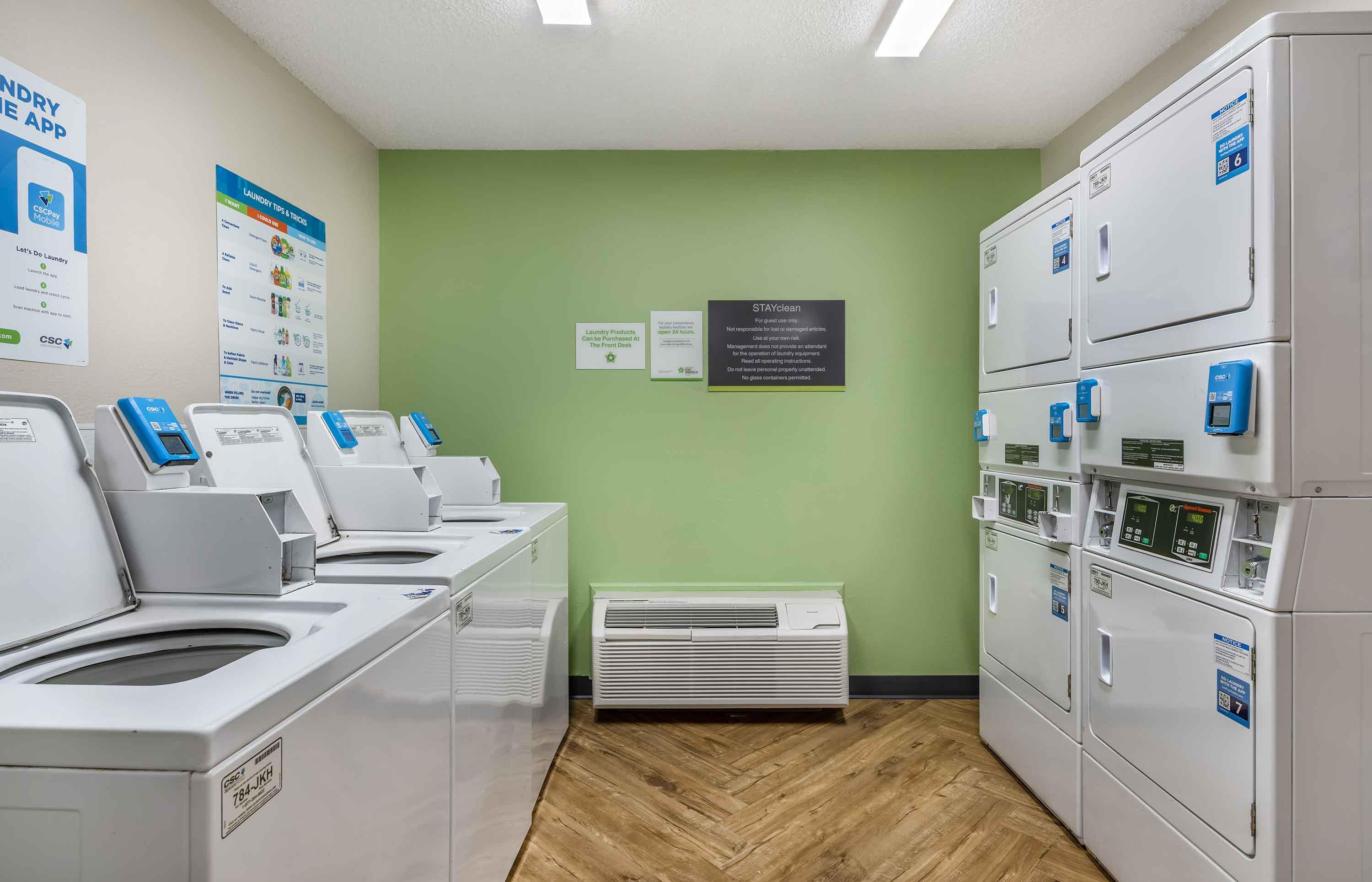 On-Premise Guest Laundry | Extended Stay America Suites Daytona Beach Speedway