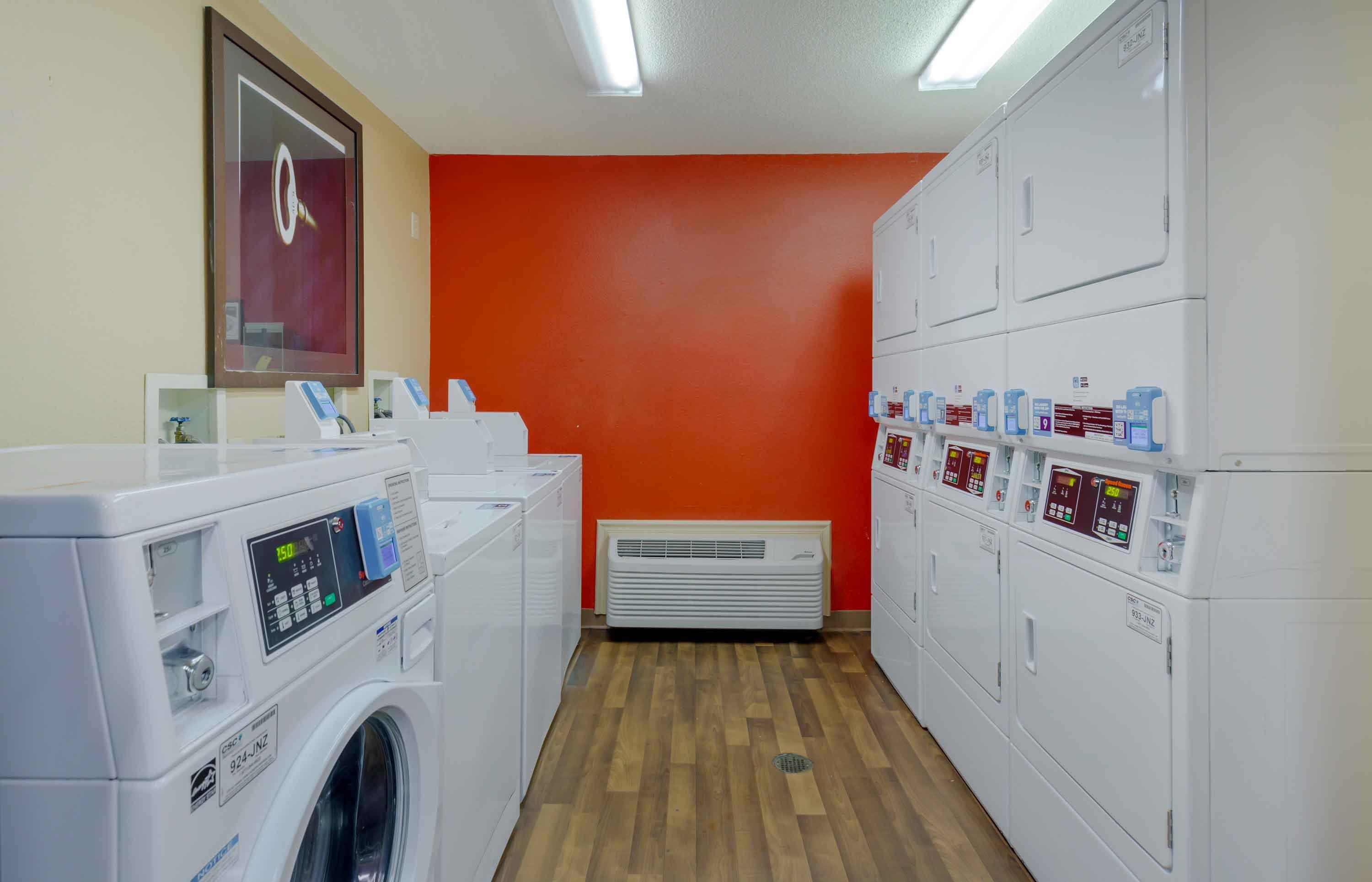 On-Premise Guest Laundry | Extended Stay America Select Suites Raleigh RTP 4610 Miami B