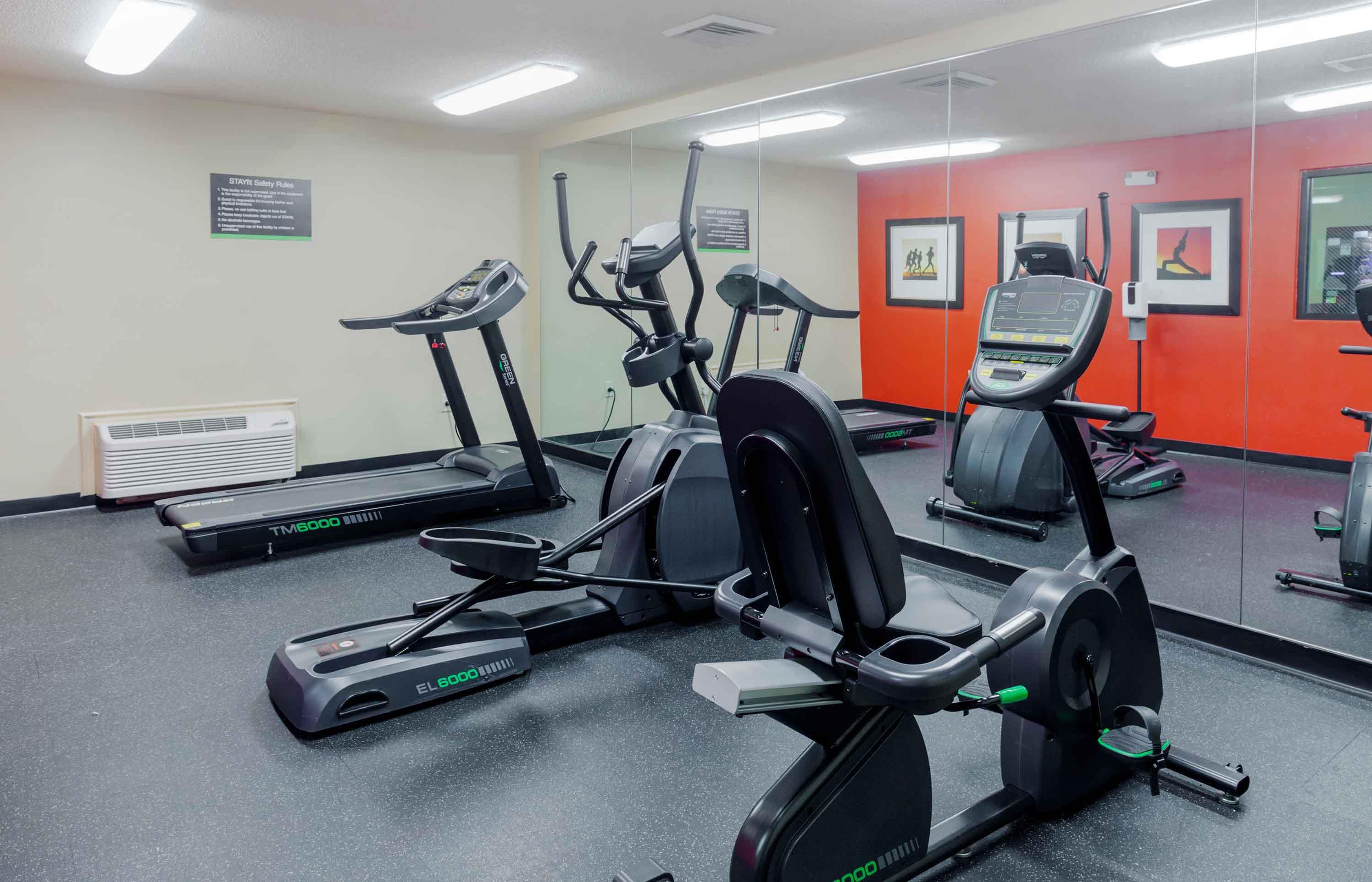On-Site Fitness Facility | Extended Stay America Select Suites Raleigh RTP 4610 Miami B