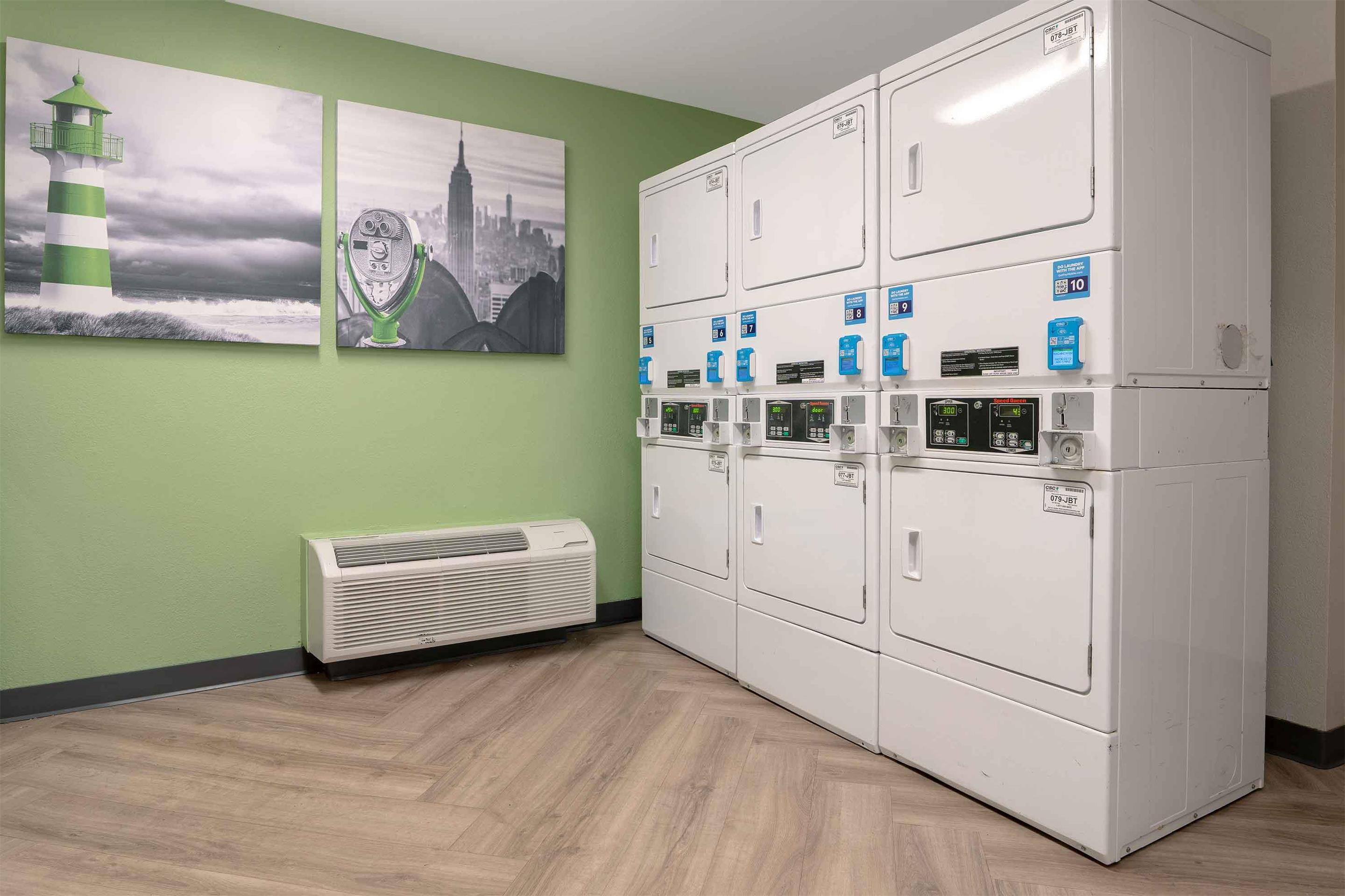 On-Premise Guest Laundry | Extended Stay America Suites DC Fairfax Fair Oaks Mall