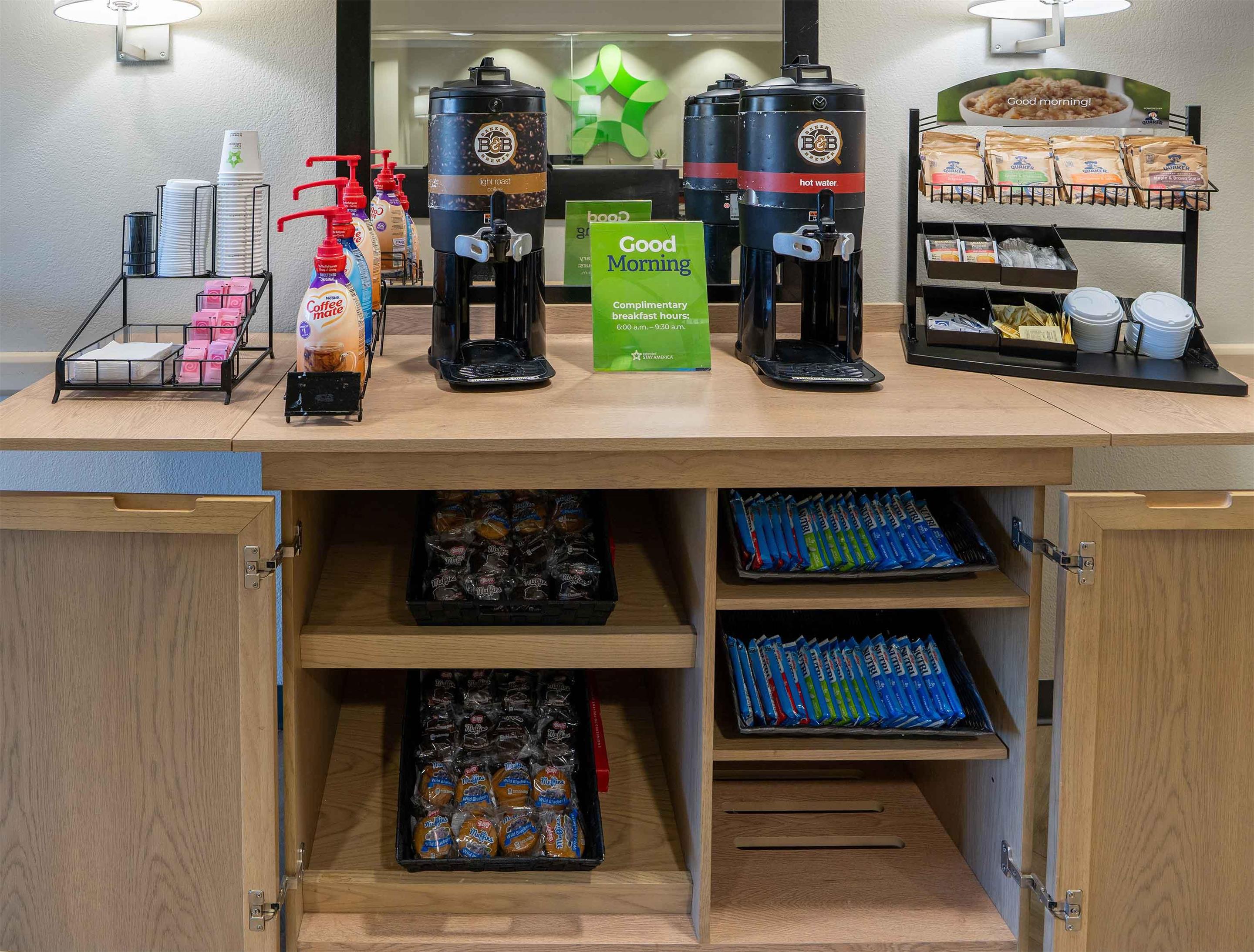 Free Grab-and-Go Breakfast | Extended Stay America Suites Seattle Mukilteo