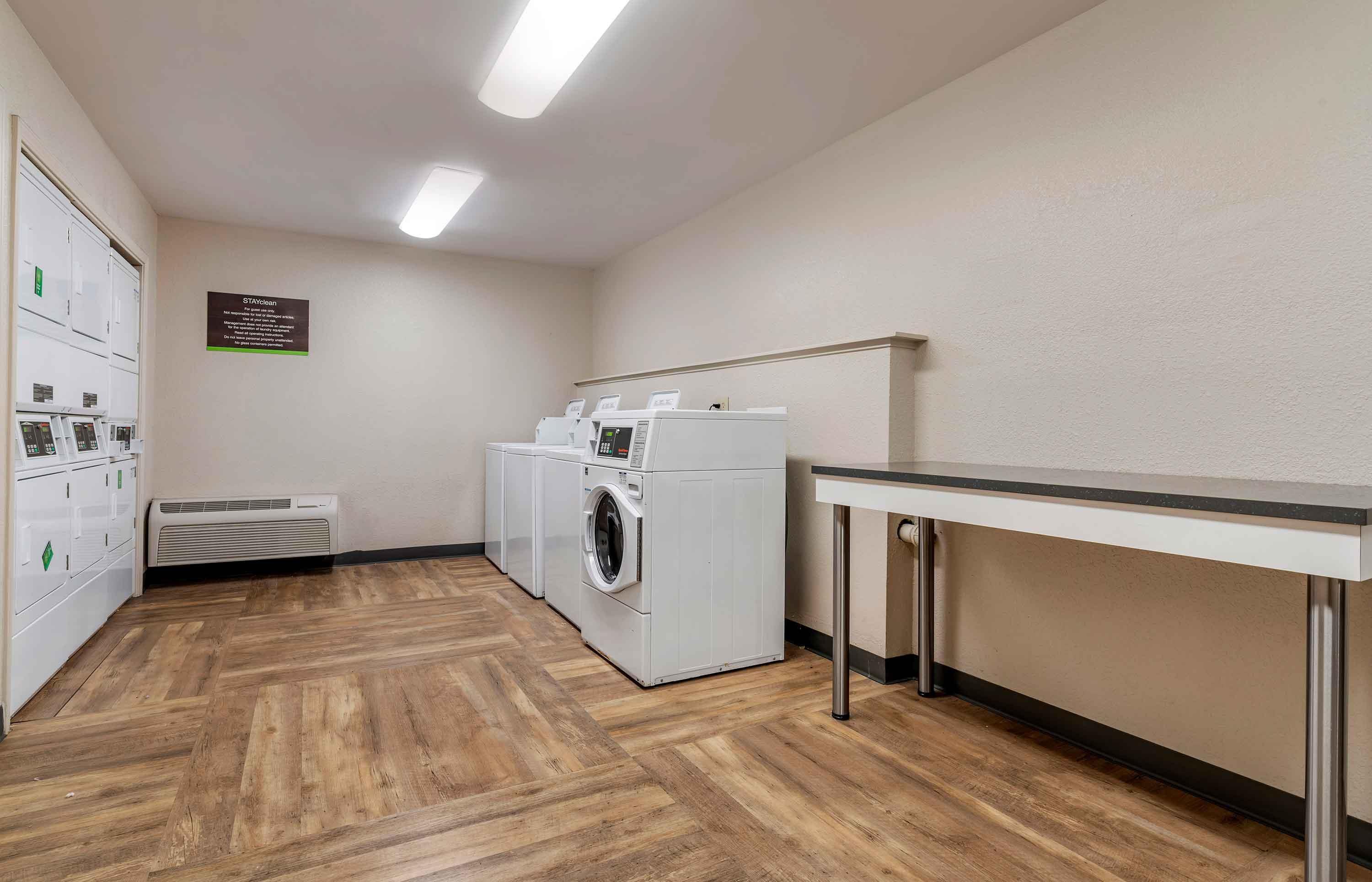 On-Premise Guest Laundry | Extended Stay America Oakland - Alameda