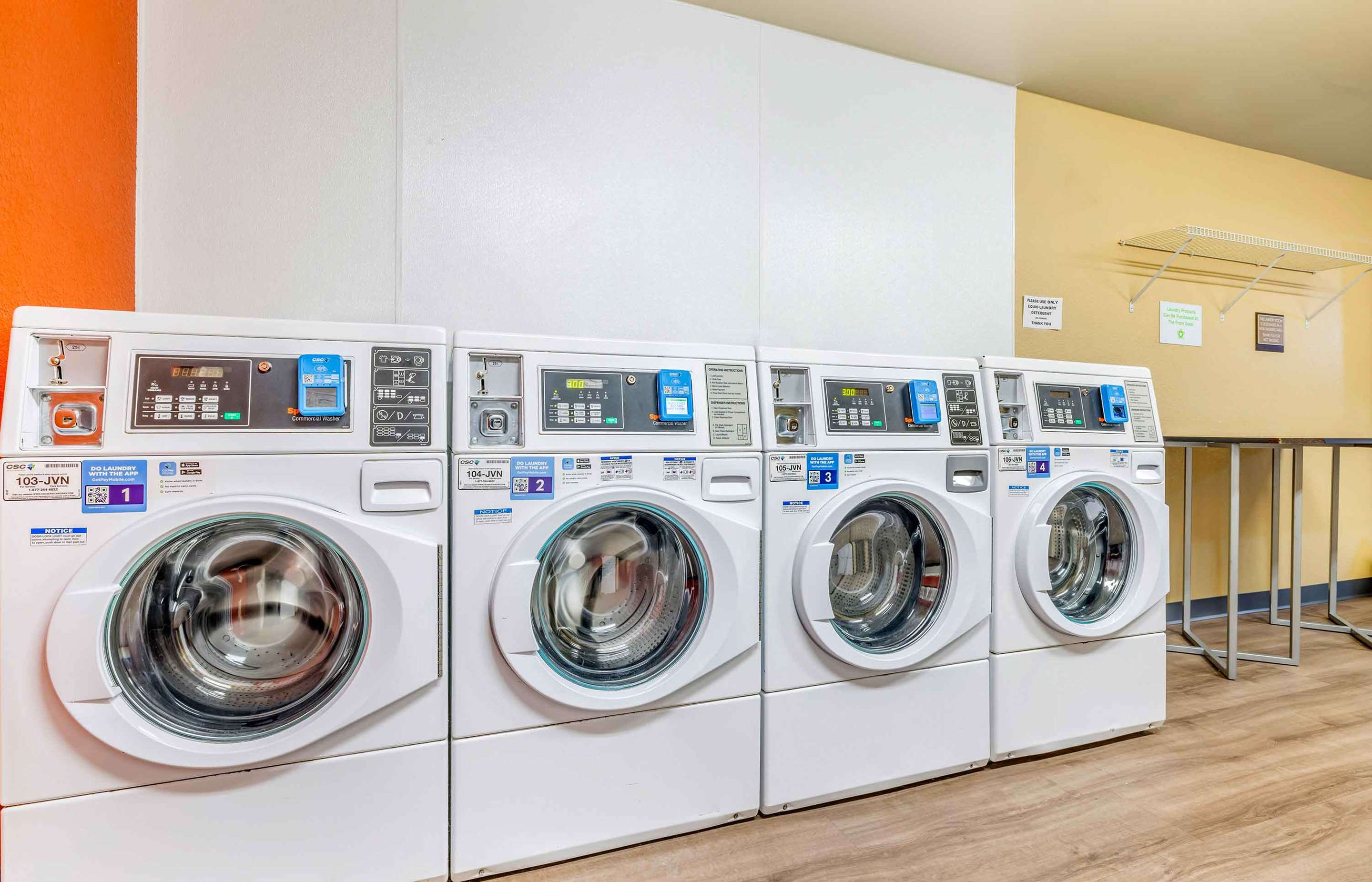 On-Premise Guest Laundry | Extended Stay America Suites Temecula Wine Country