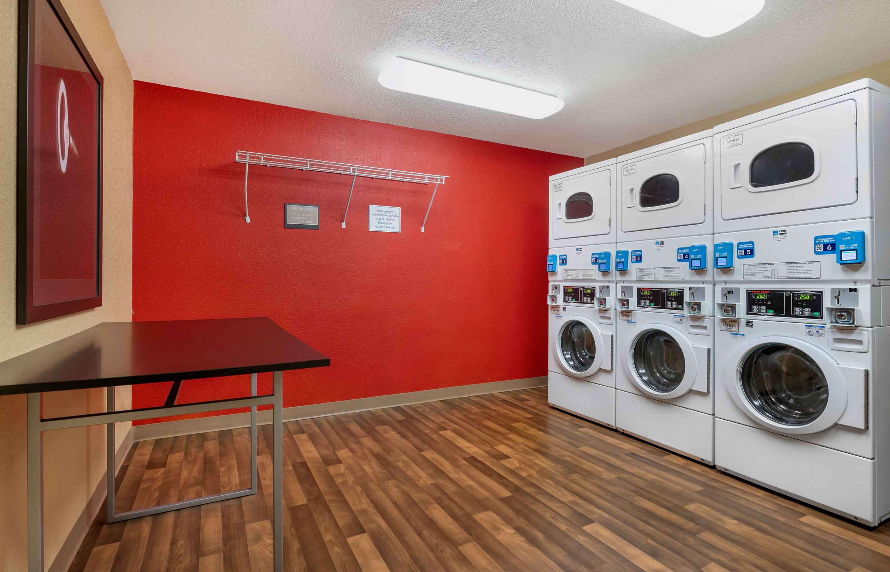 On-Premise Guest Laundry | Extended Stay America Suites Indianapolis West 86th St