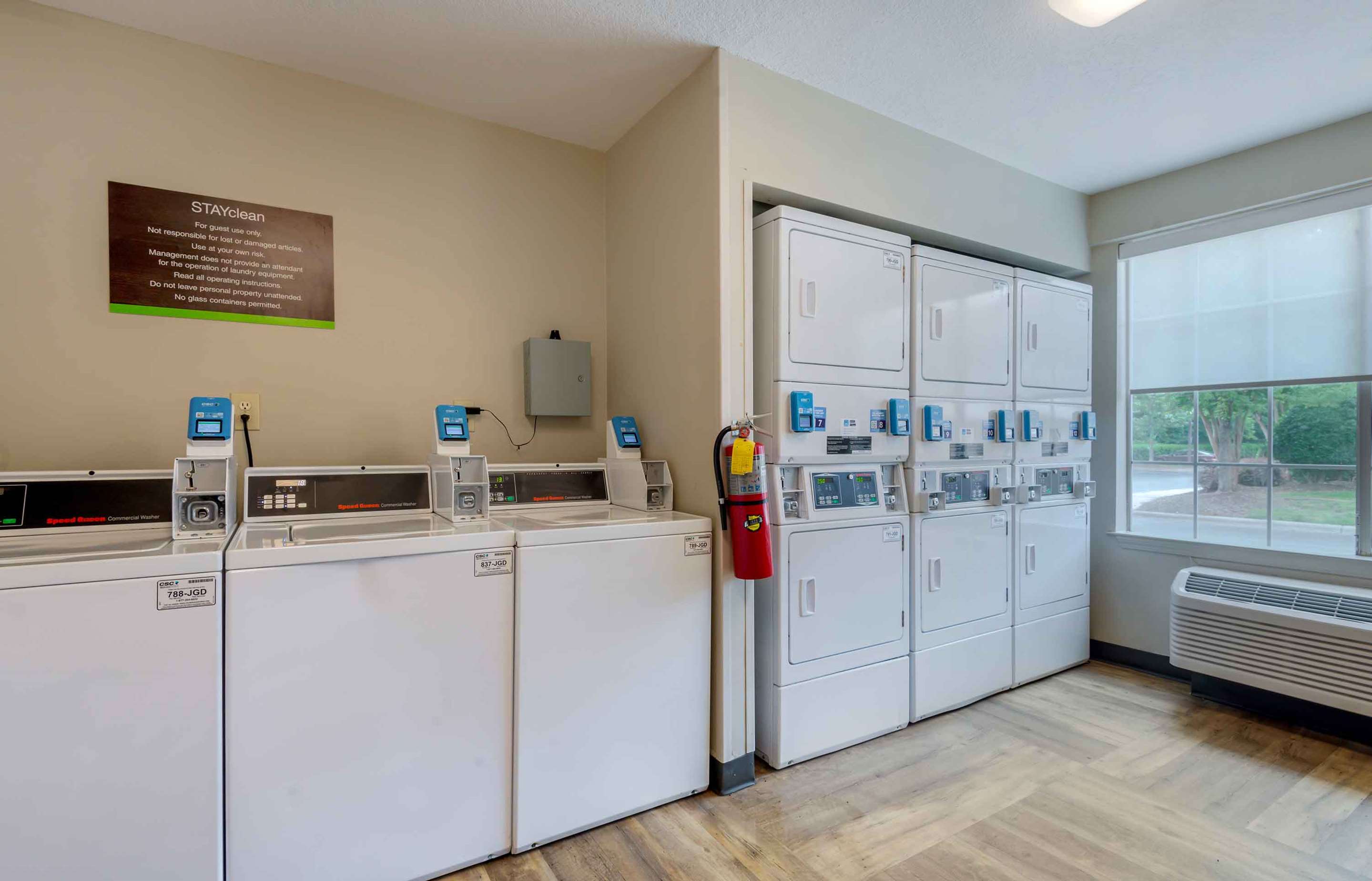 On-Premise Guest Laundry | Extended Stay America Suites - Charlotte - Airport
