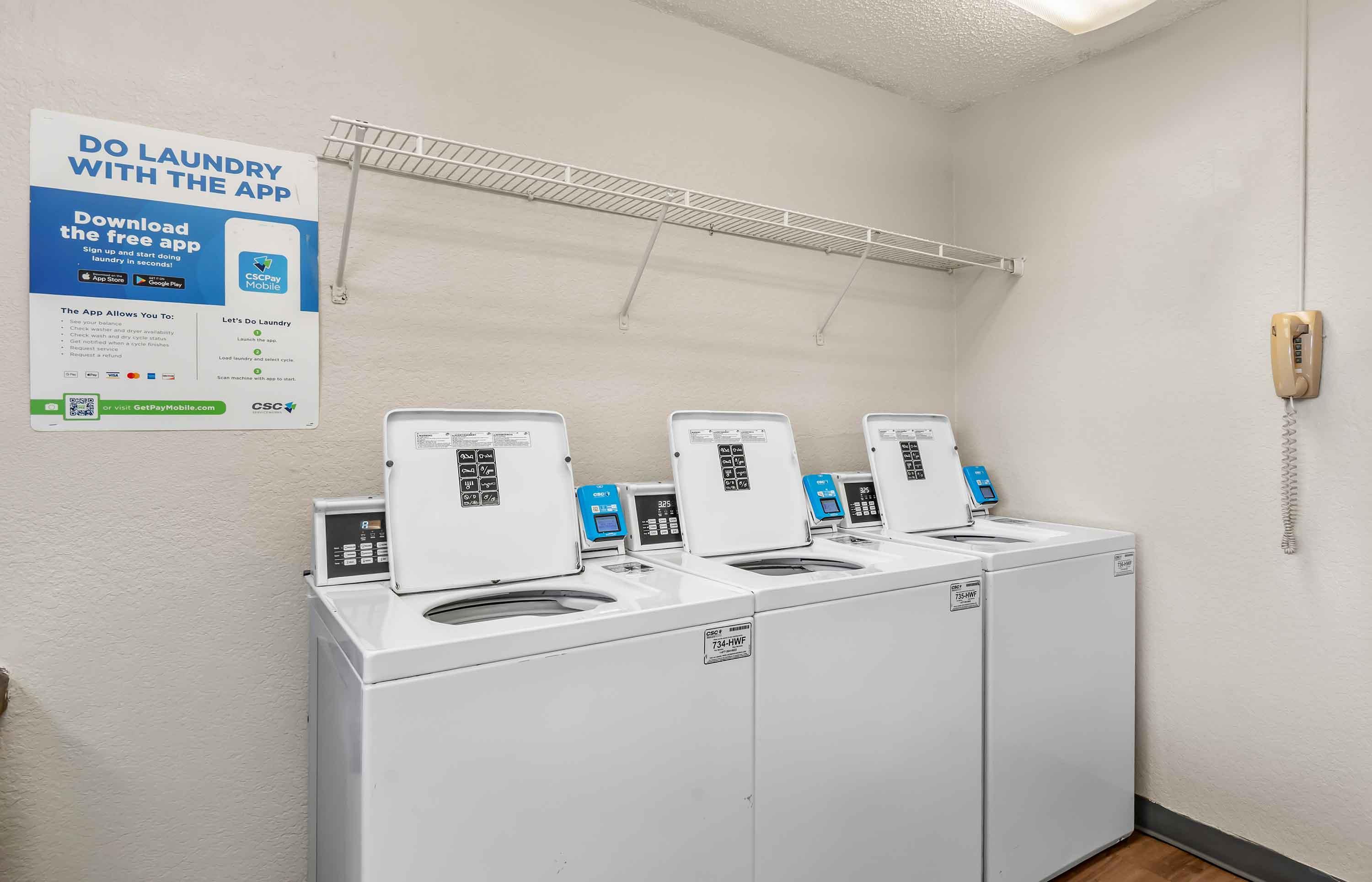 On-Premise Guest Laundry