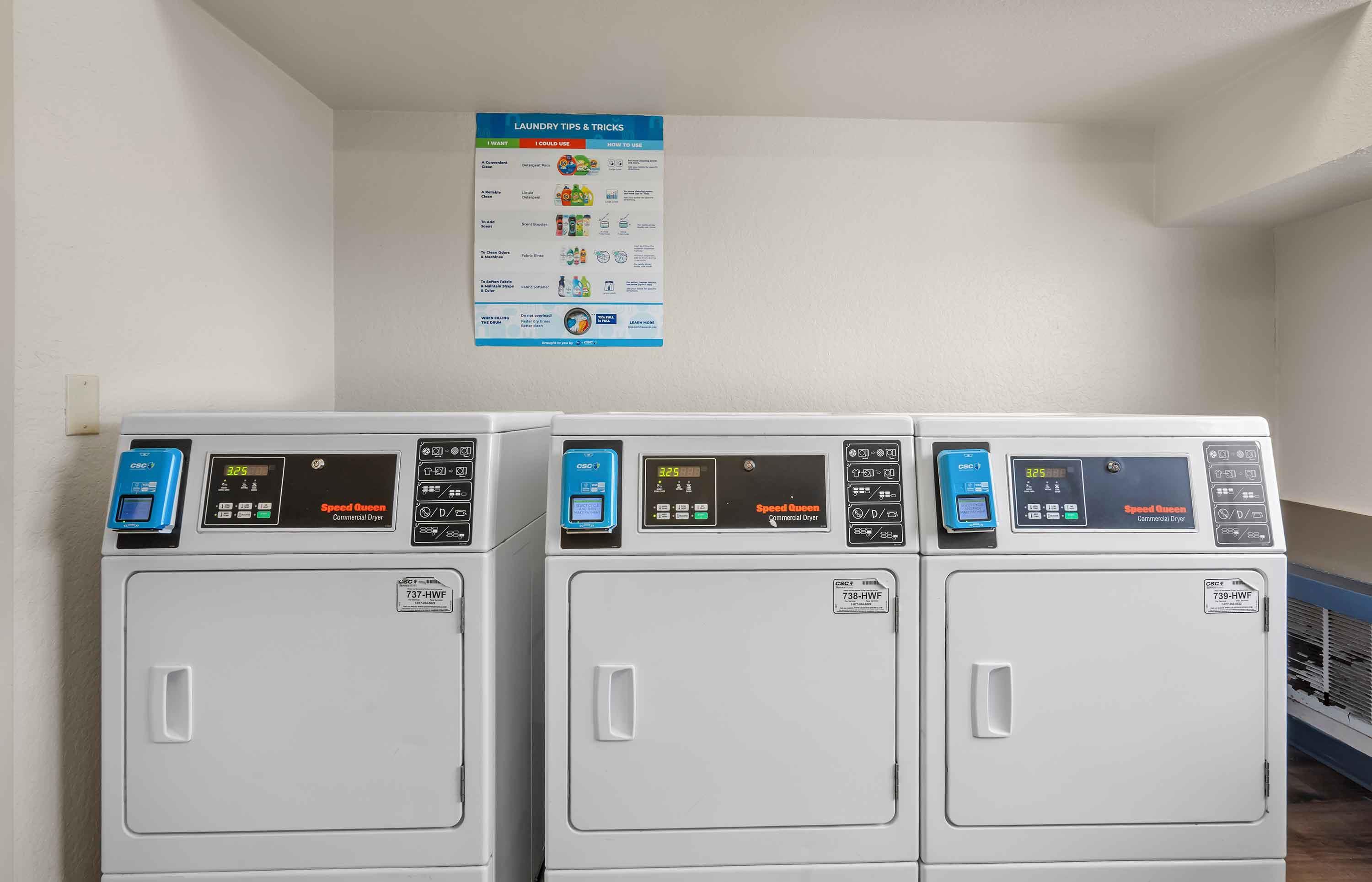 On-Premise Guest Laundry