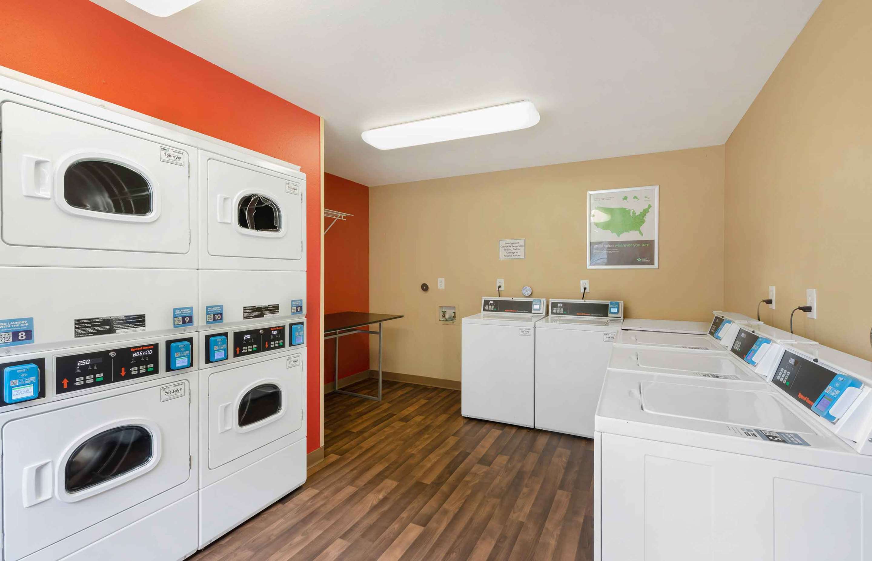 On-Premise Guest Laundry | Extended Stay America Suites Fort Worth Medical Center