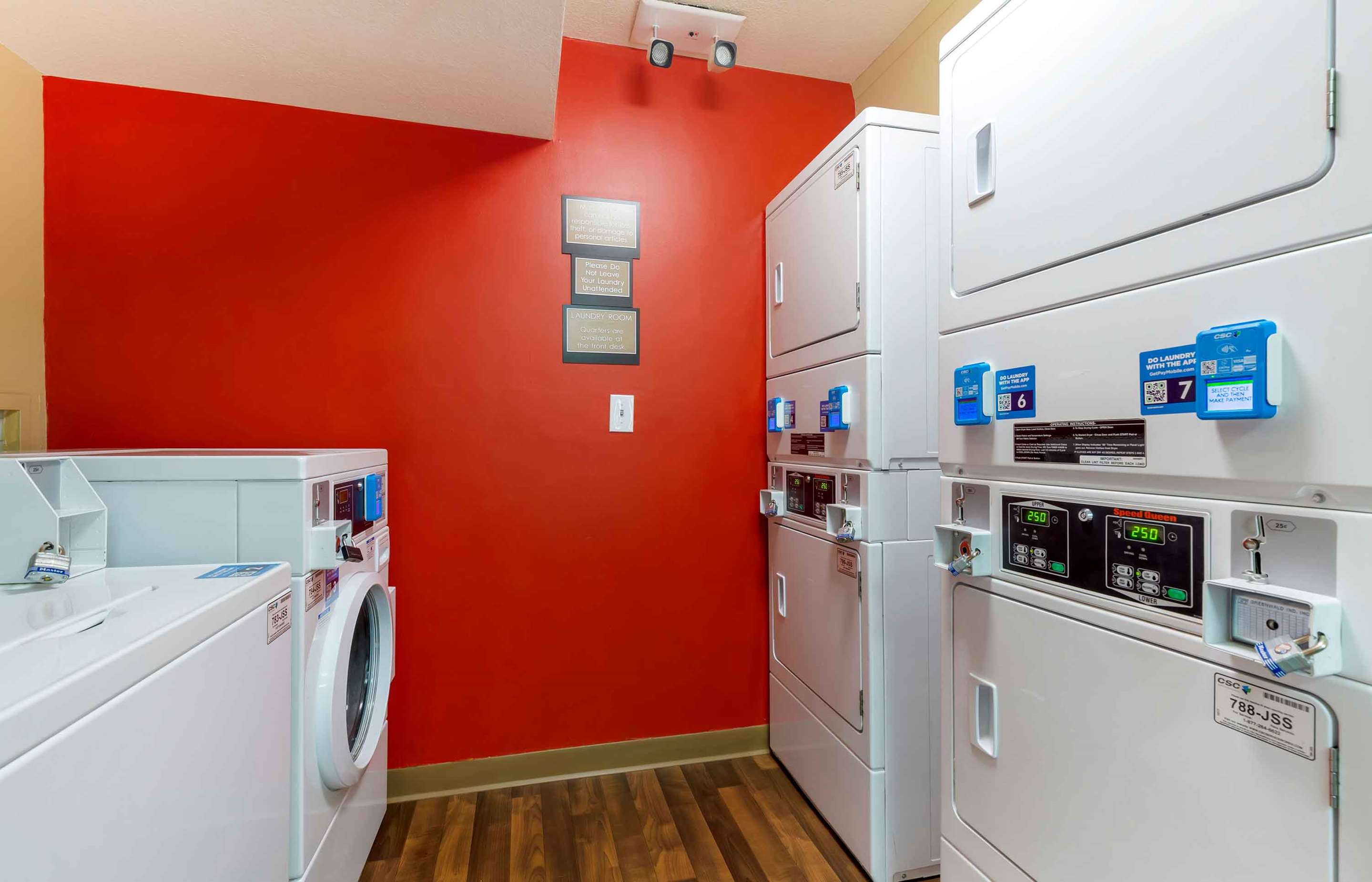 On-Premise Guest Laundry | Extended Stay America Suites Washington DC Fairfax