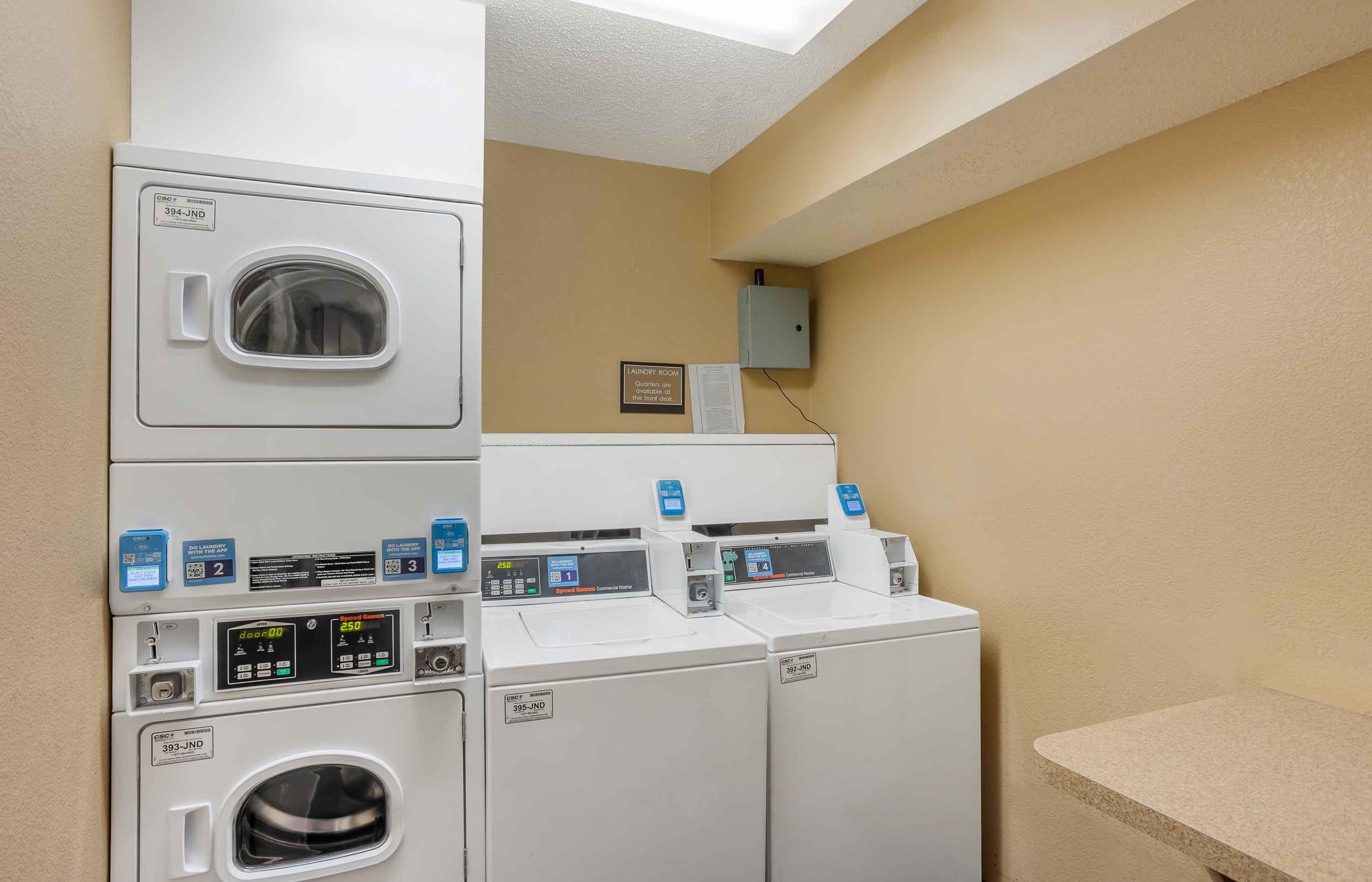 On-Premise Guest Laundry | Extended Stay America Select Suites Wilkes Barre Scranton