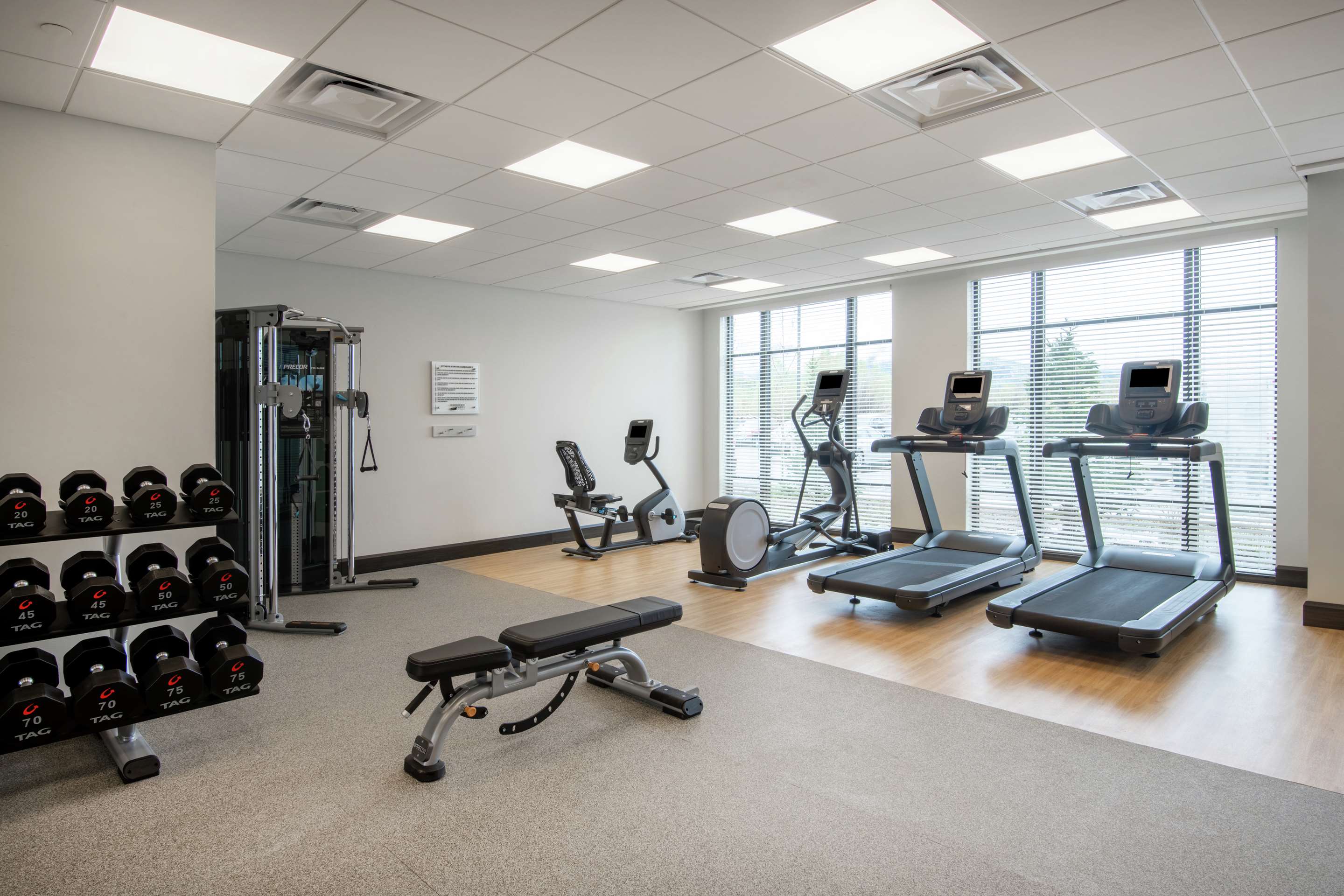 Health club fitness center gym | Homewood Suites by Hilton Steamboat Springs, CO