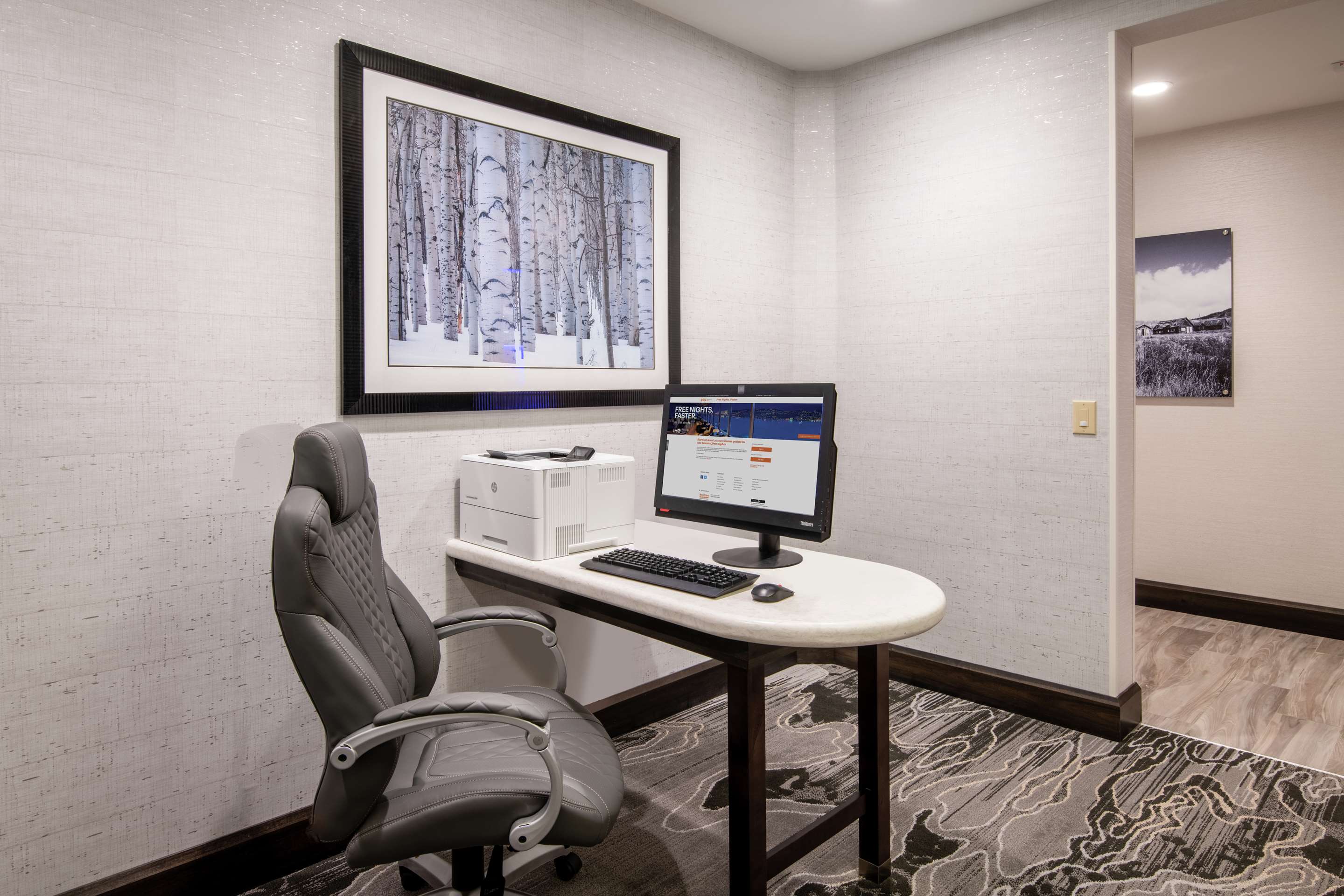 Business Center | Homewood Suites by Hilton Steamboat Springs, CO
