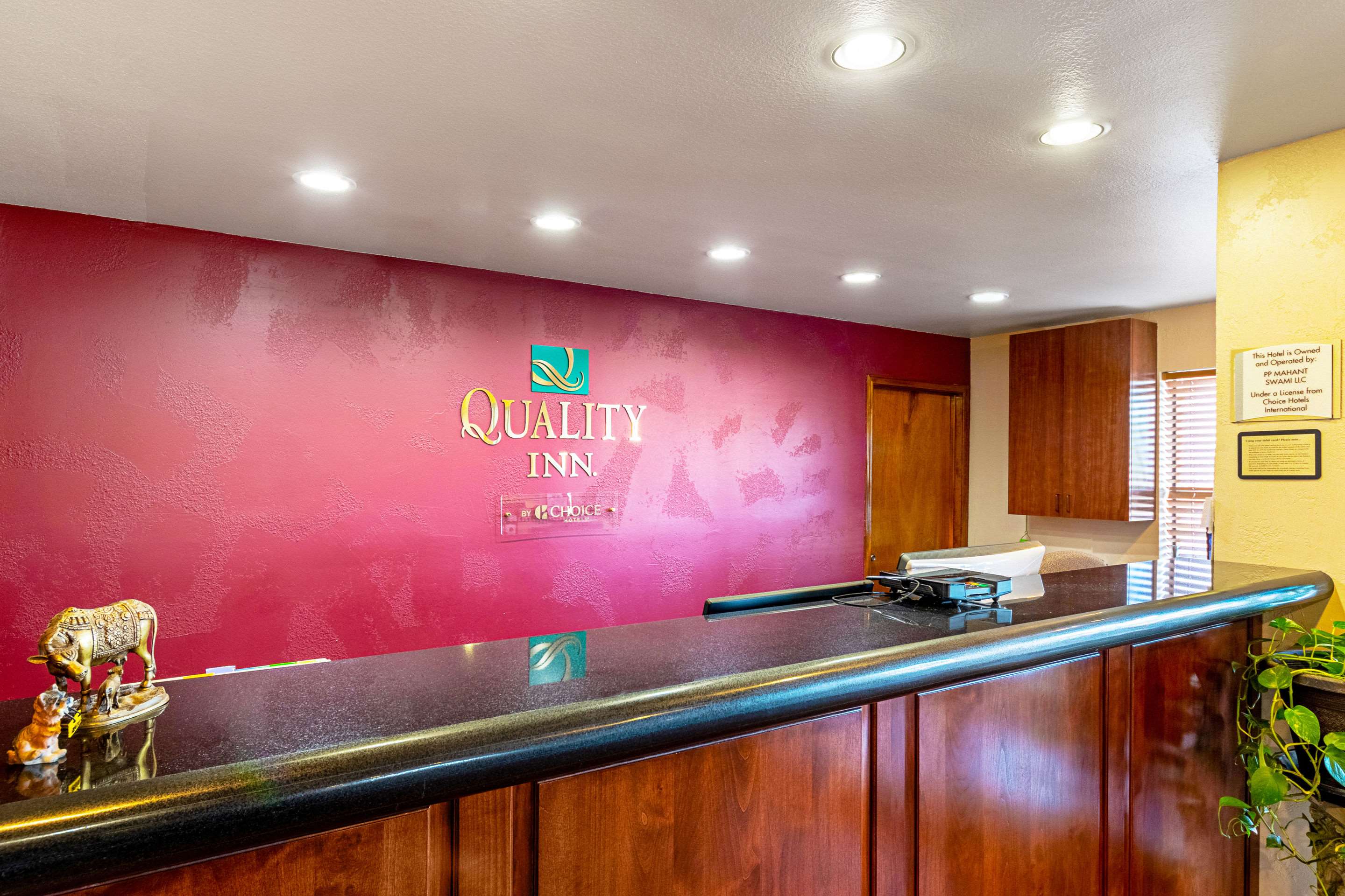 Front desk
