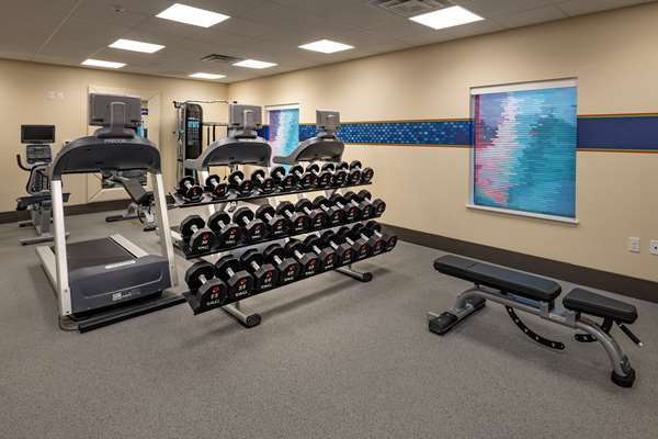Fitness/ Exercise Room - Hampton Inn Central Plano