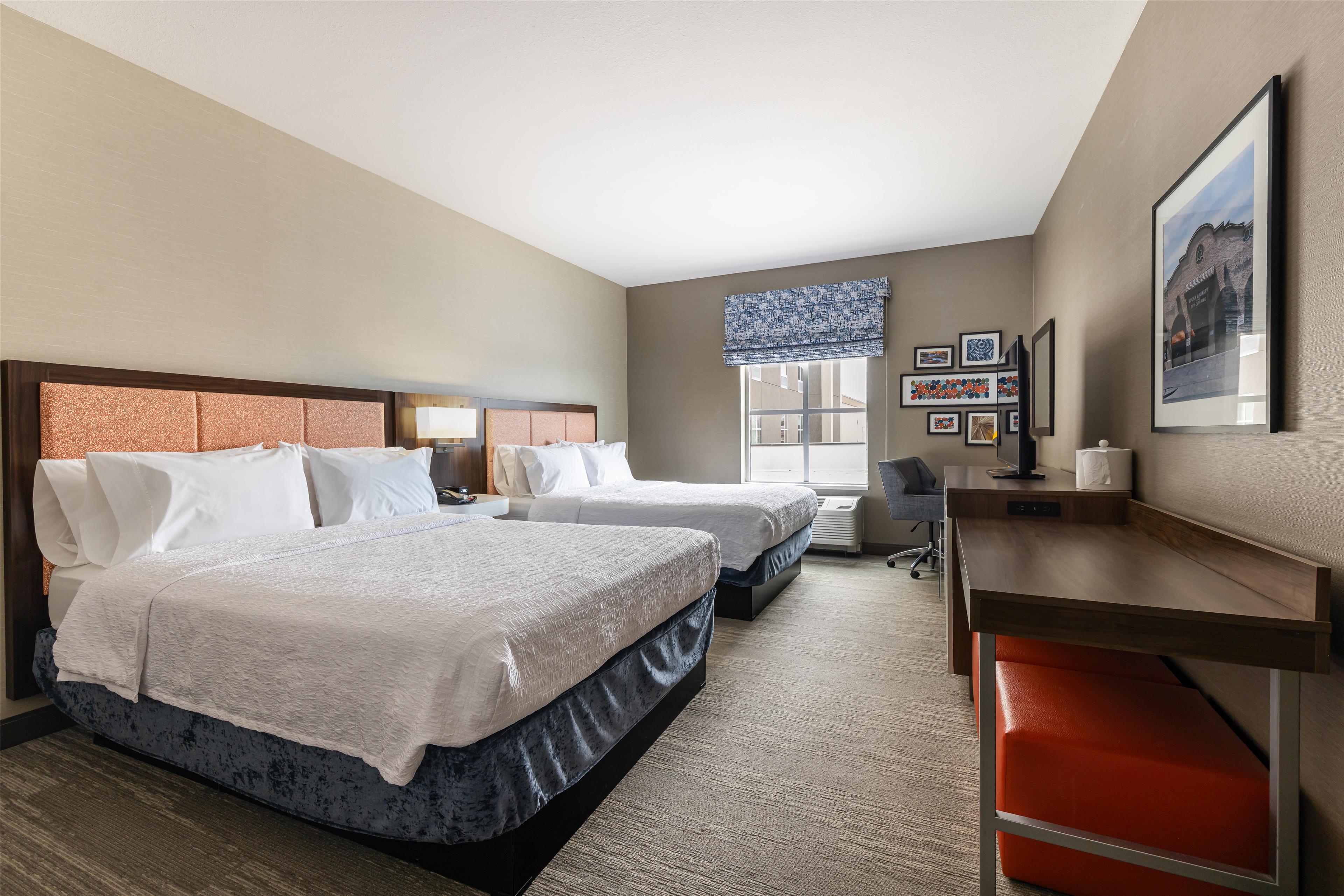 Hampton Inn & Suites North Logan, UT Room Type - 2 QUEENS W/ FRIDGE MICROWV
