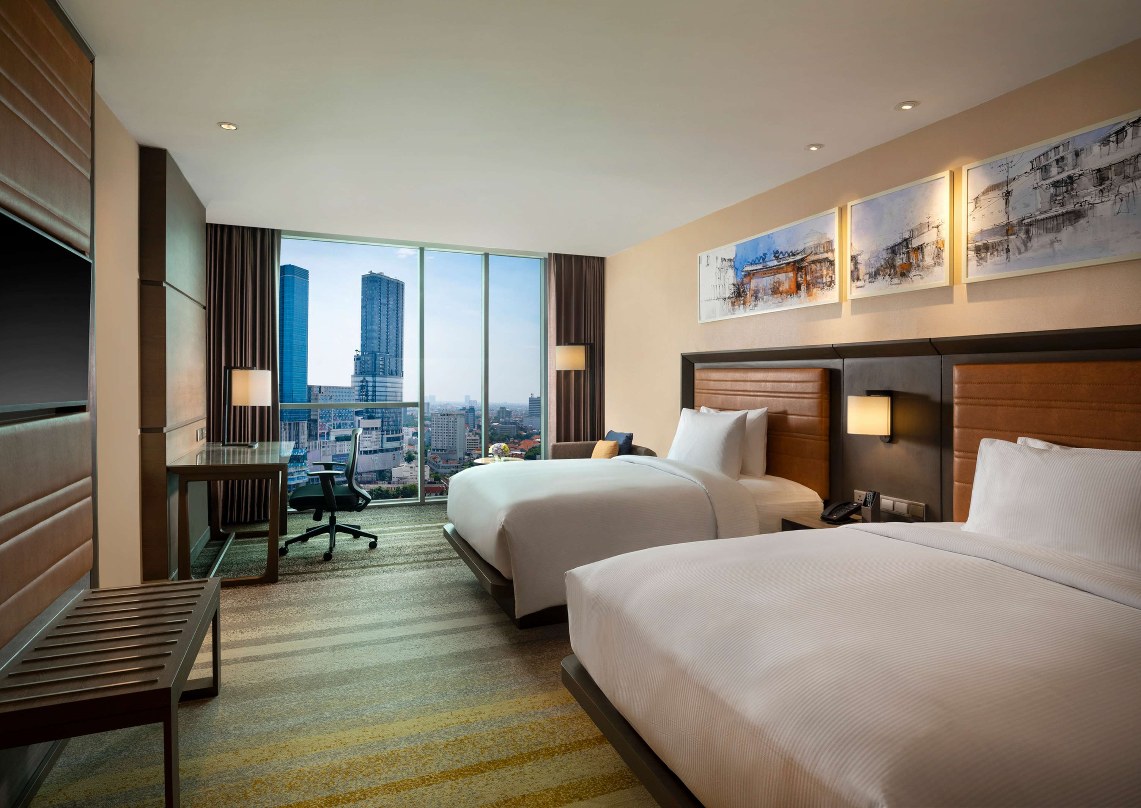 Doubletree by Hilton Surabaya Room Type - TWIN GUEST ROOM