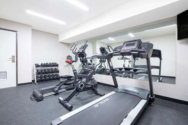 Fitness/ Exercise Room - Super 8 Hotel Canmore