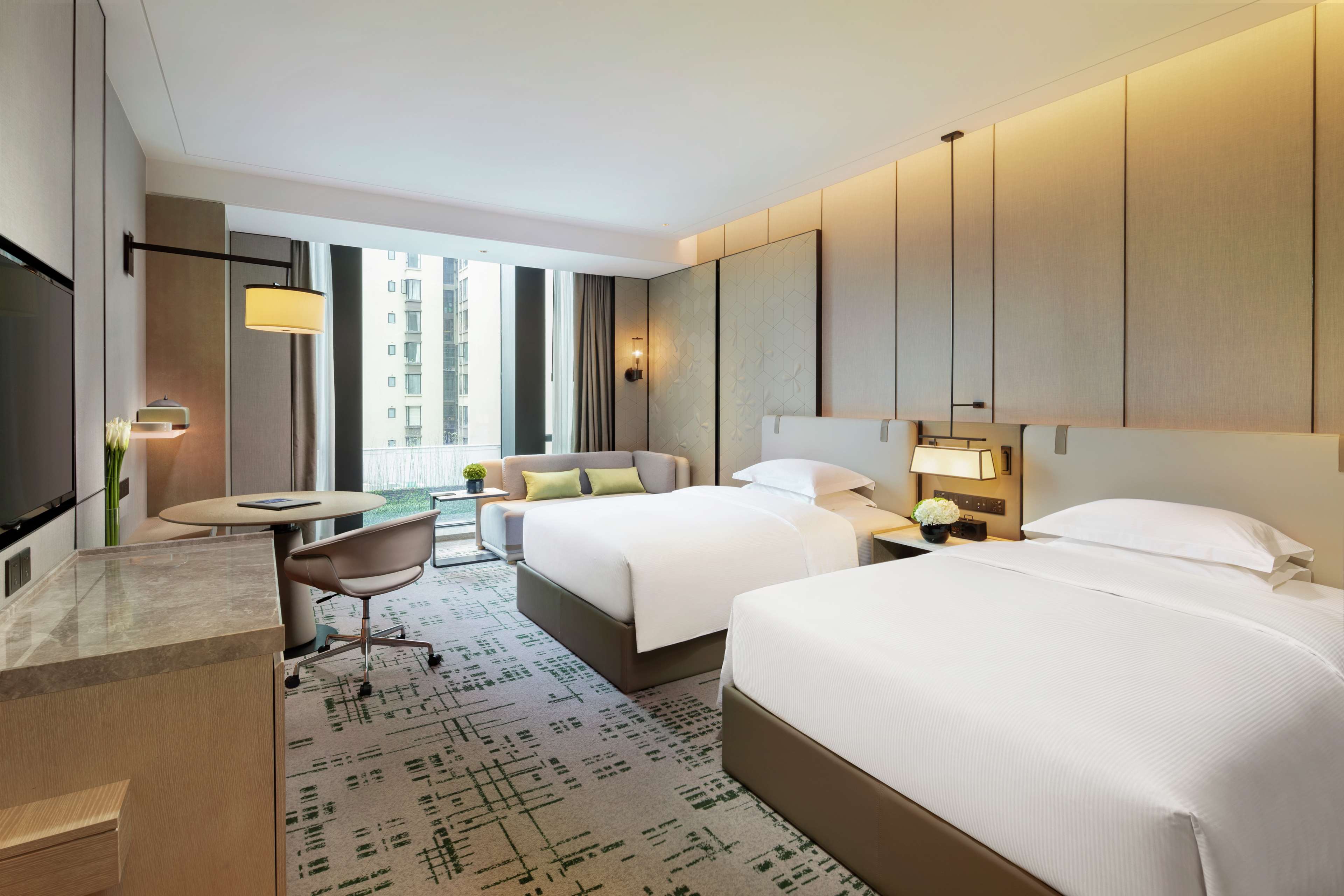 Hilton Chengdu Chenghua Room Type - TWIN GUEST ROOM