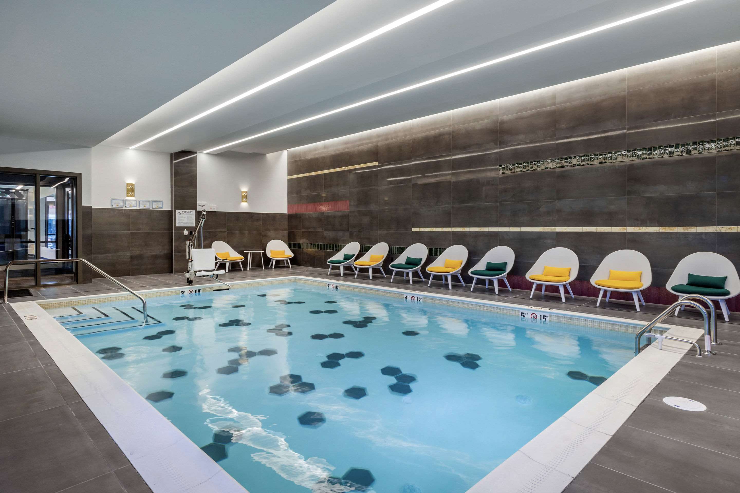 Indoor heated pool | Cambria Hotel Arundel Mills - BWI Airport