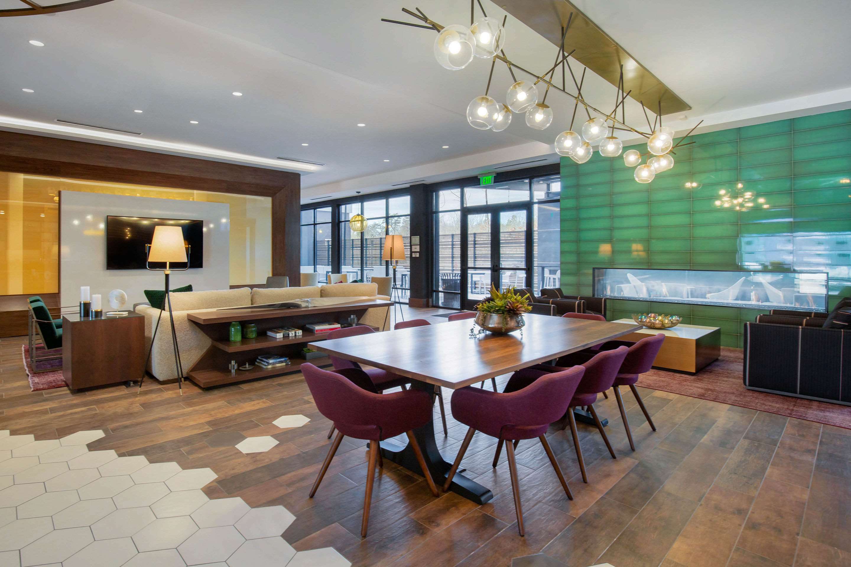 Spacious lobby | Cambria Hotel Arundel Mills - BWI Airport