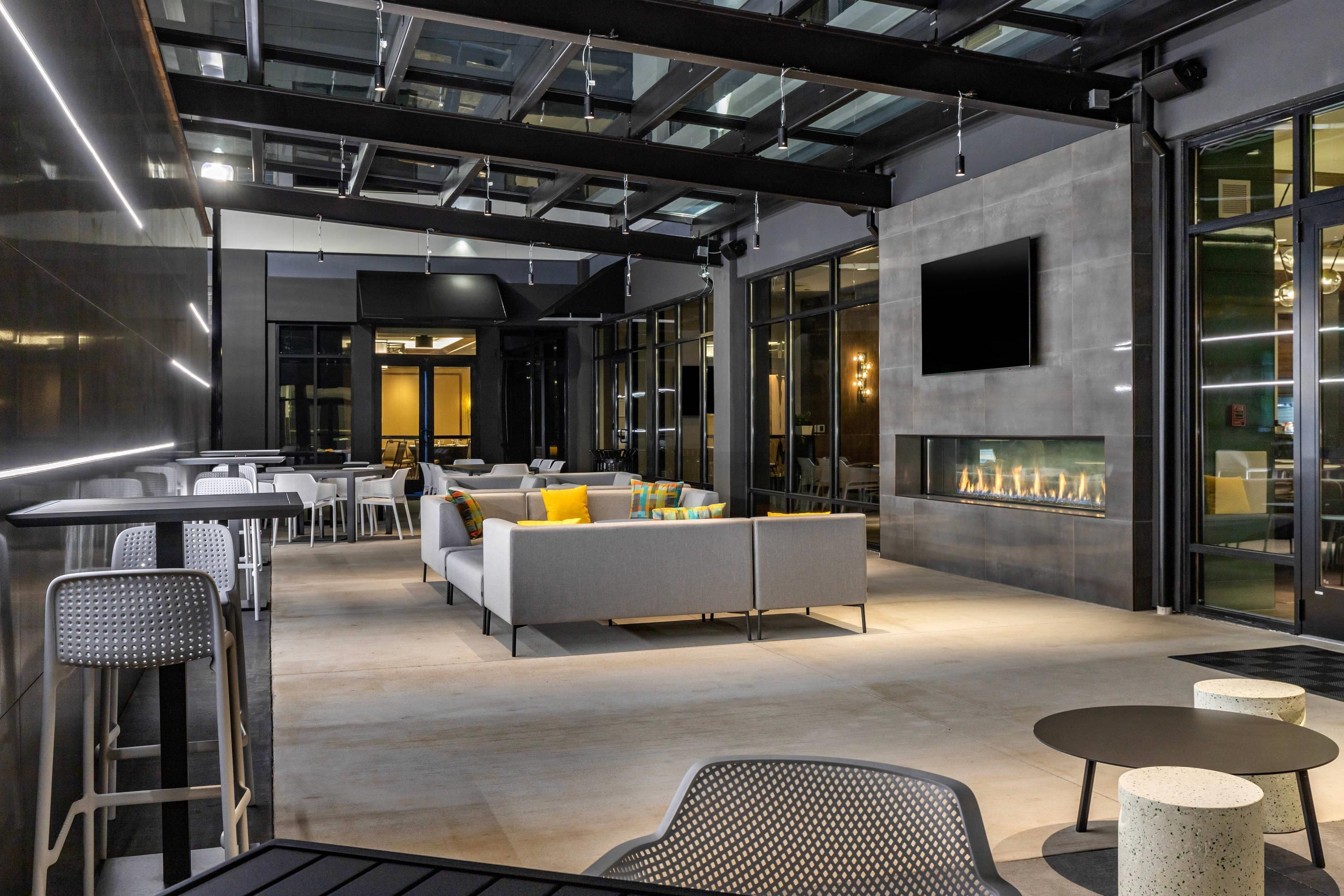 Outdoor patio | Cambria Hotel Arundel Mills - BWI Airport