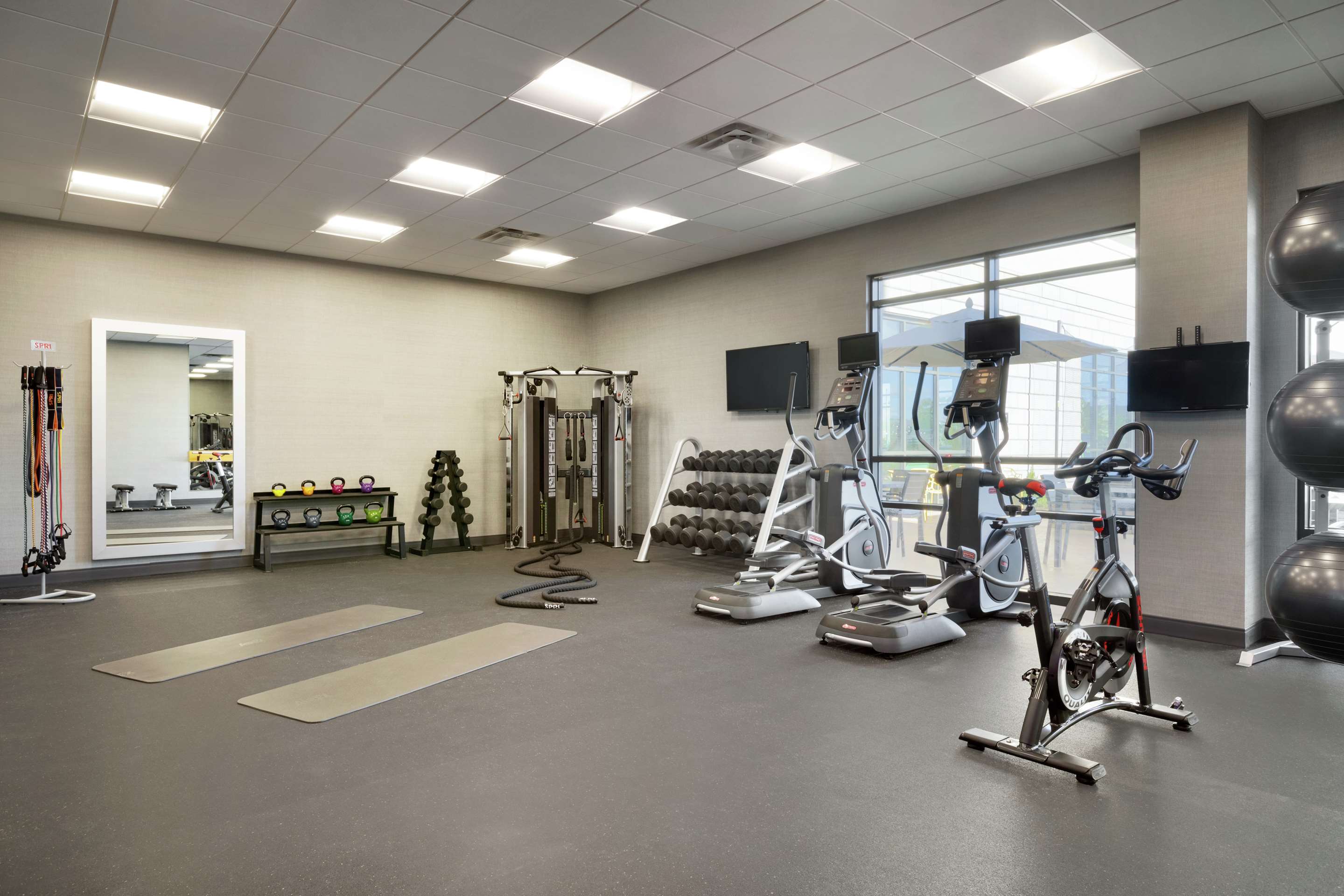 Health club fitness center gym