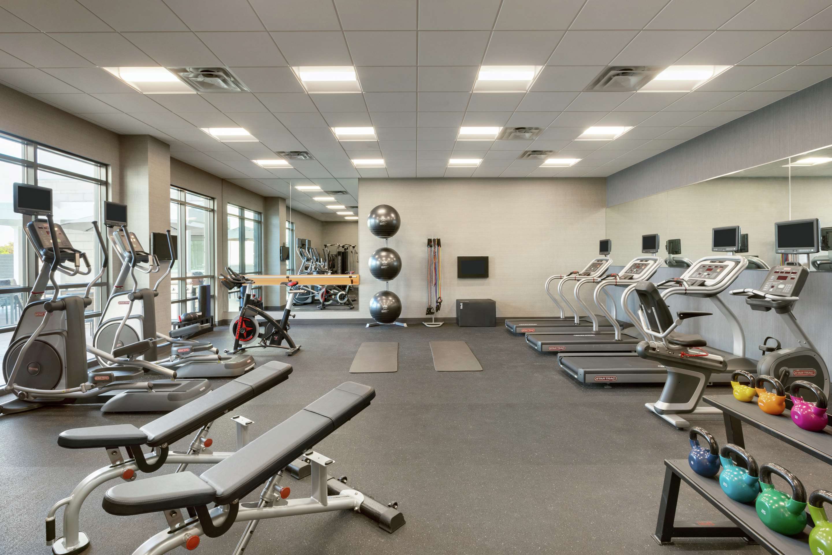 Health club fitness center gym