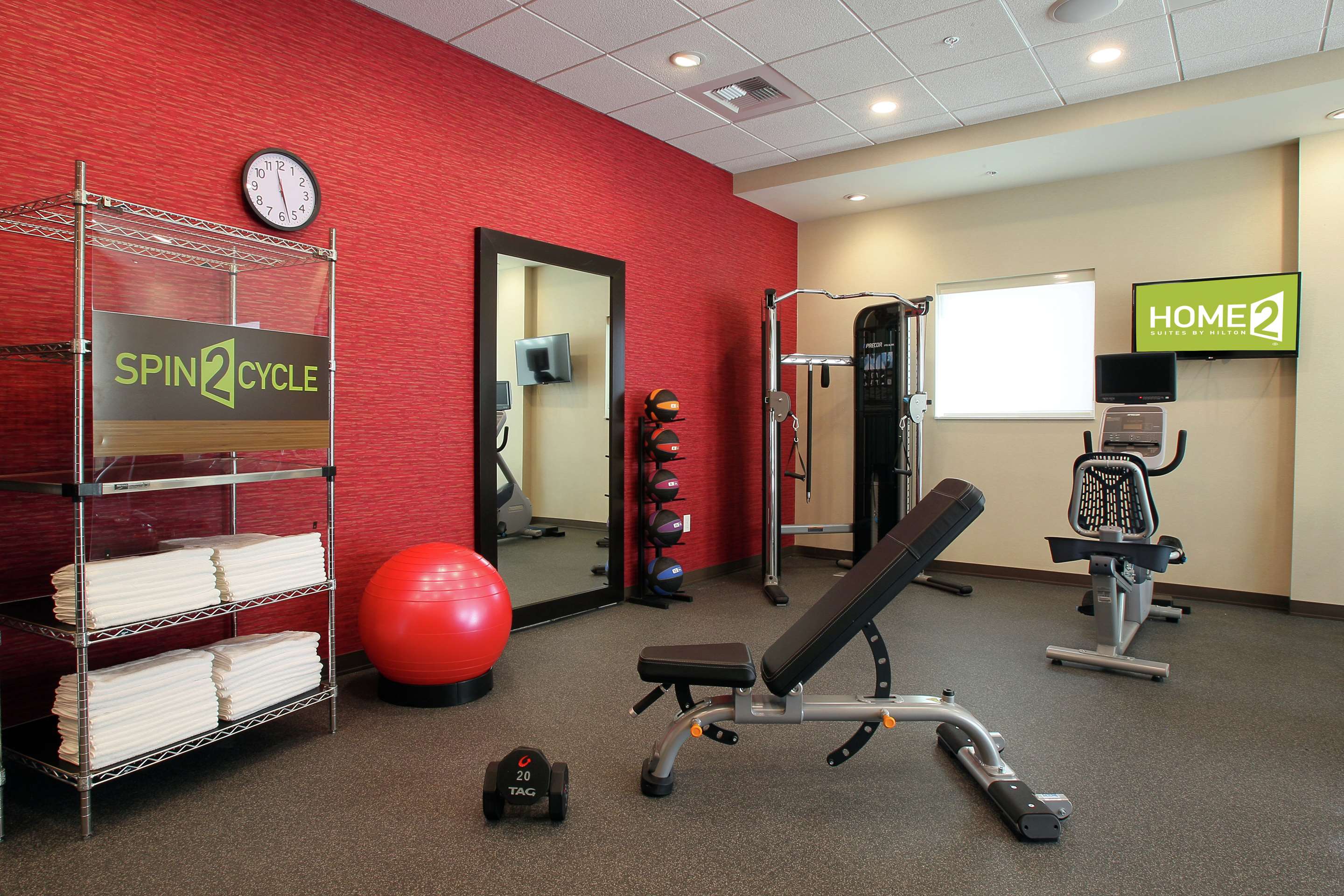 Health club fitness center gym | Home2 Suites by Hilton Nampa