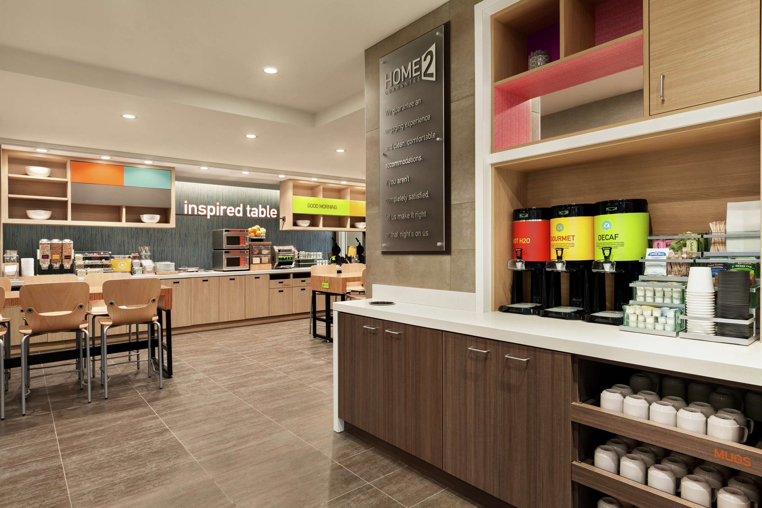 Breakfast Area | Home2 Suites by Hilton Silver Spring