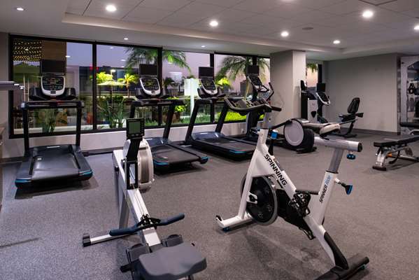 Fitness/ Exercise Room - Home2 Suites by Hilton Downtown Channel District Tampa