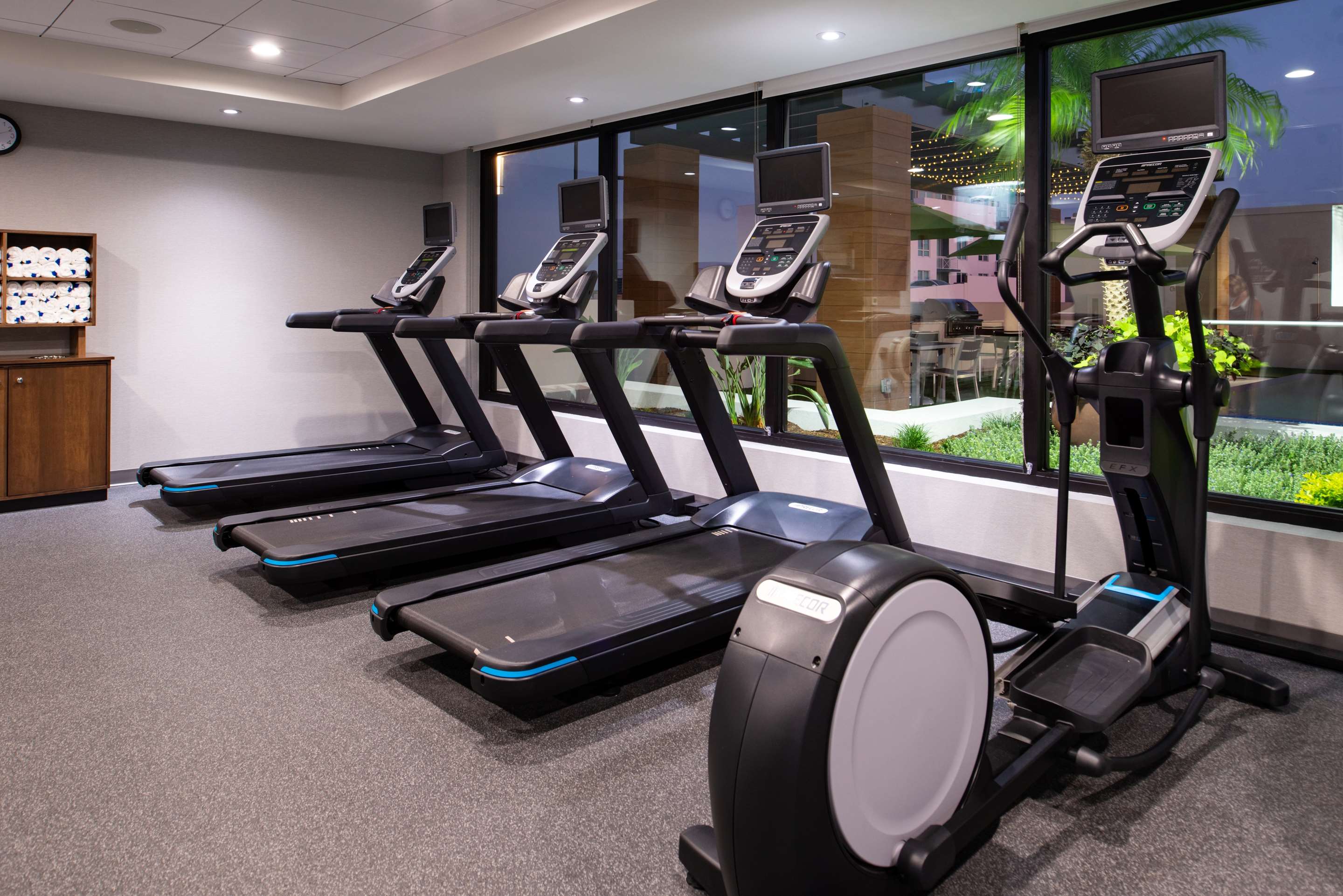 Health club fitness center gym