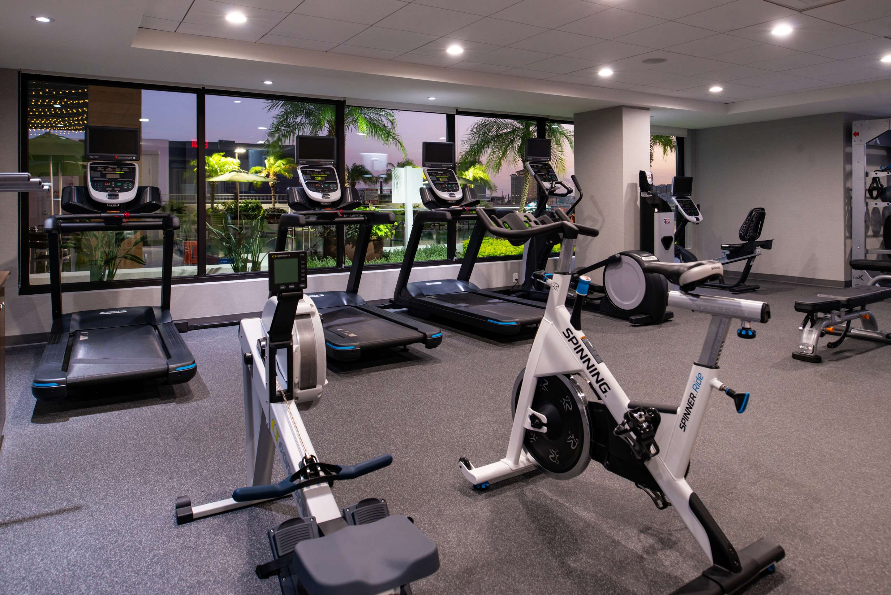 Health club fitness center gym