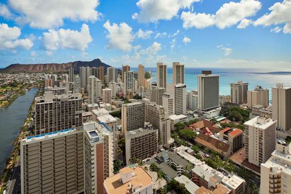 Exterior view - Aqua Skyline at Island Colony Hotel Waikiki Honolulu