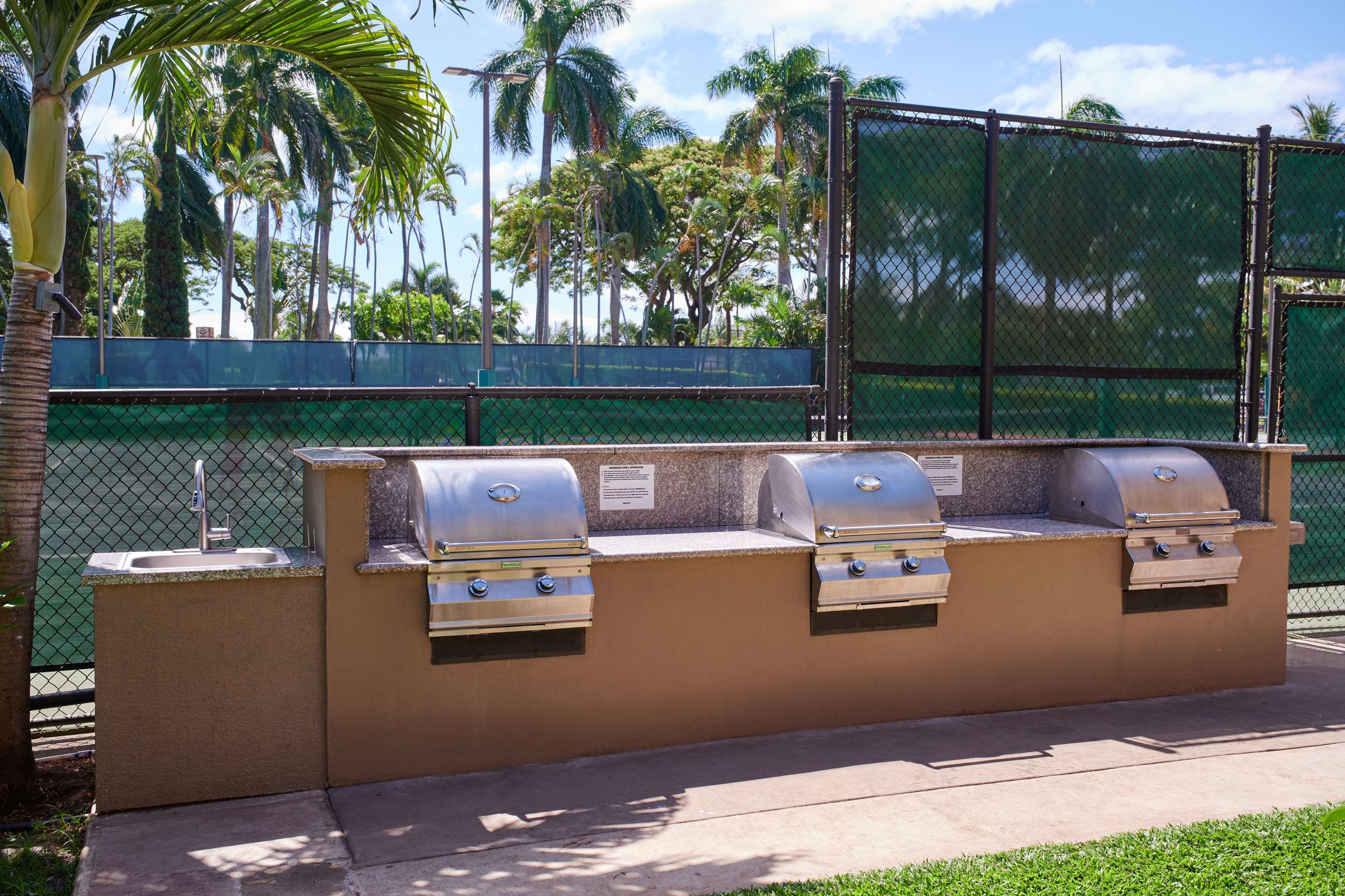 Aston Kaanapali Shores - BBQ Area | AEI at Kaanapali Shores